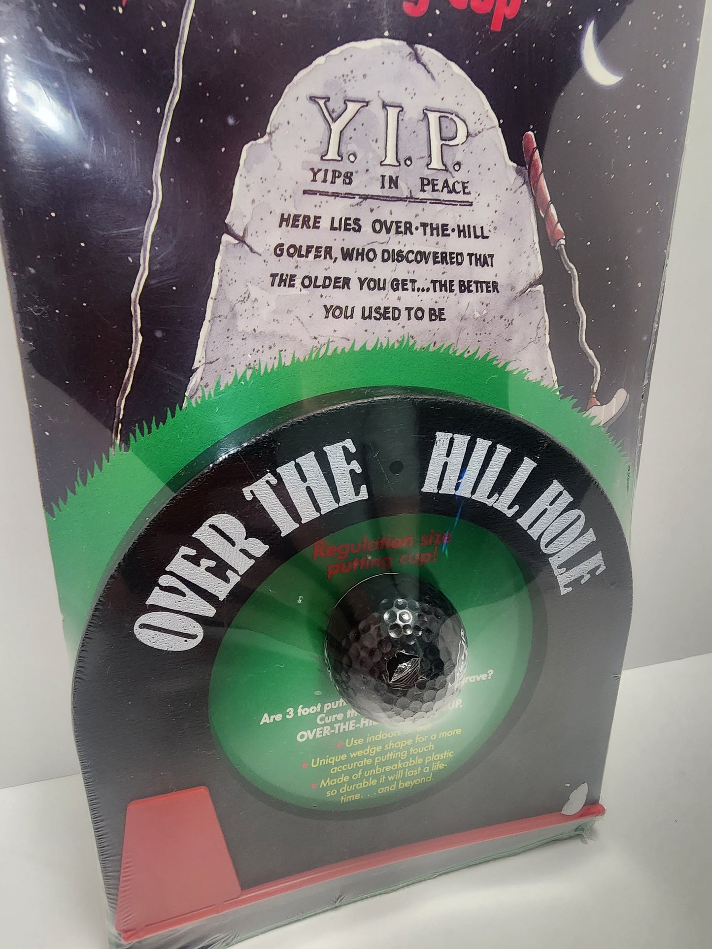 Over The Hill Golf Putting - Golf - Golf Gift - Gag Gift - Over The Hill