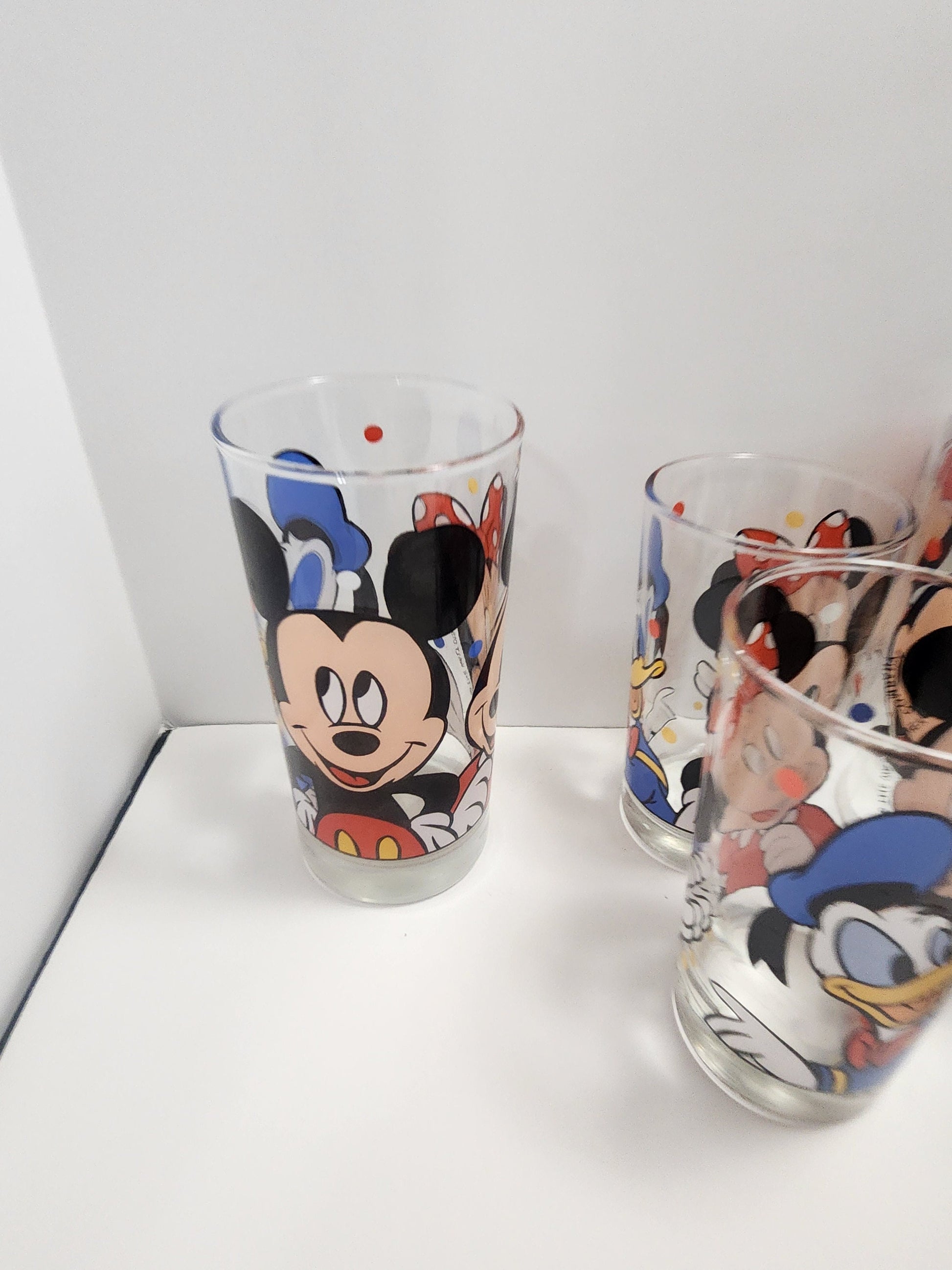 Disney Micky and Minnie Mouse Pitcher Set Of Glasses - Anchor Hocking - Pitcher - Drinkware - Disney - Glasses - Pitcher - Jars
