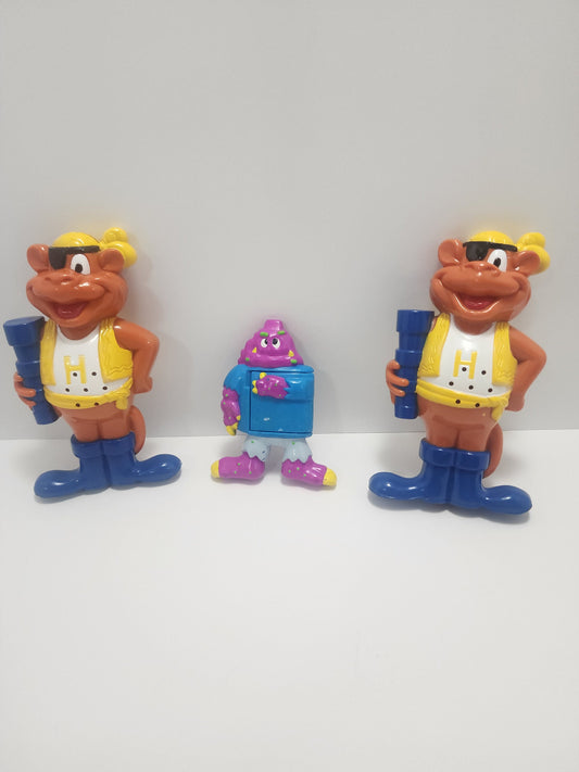 Vintage 1990s Toys - Sonic Toys - Wacky Pack - Dr Pepper - Applause Toys