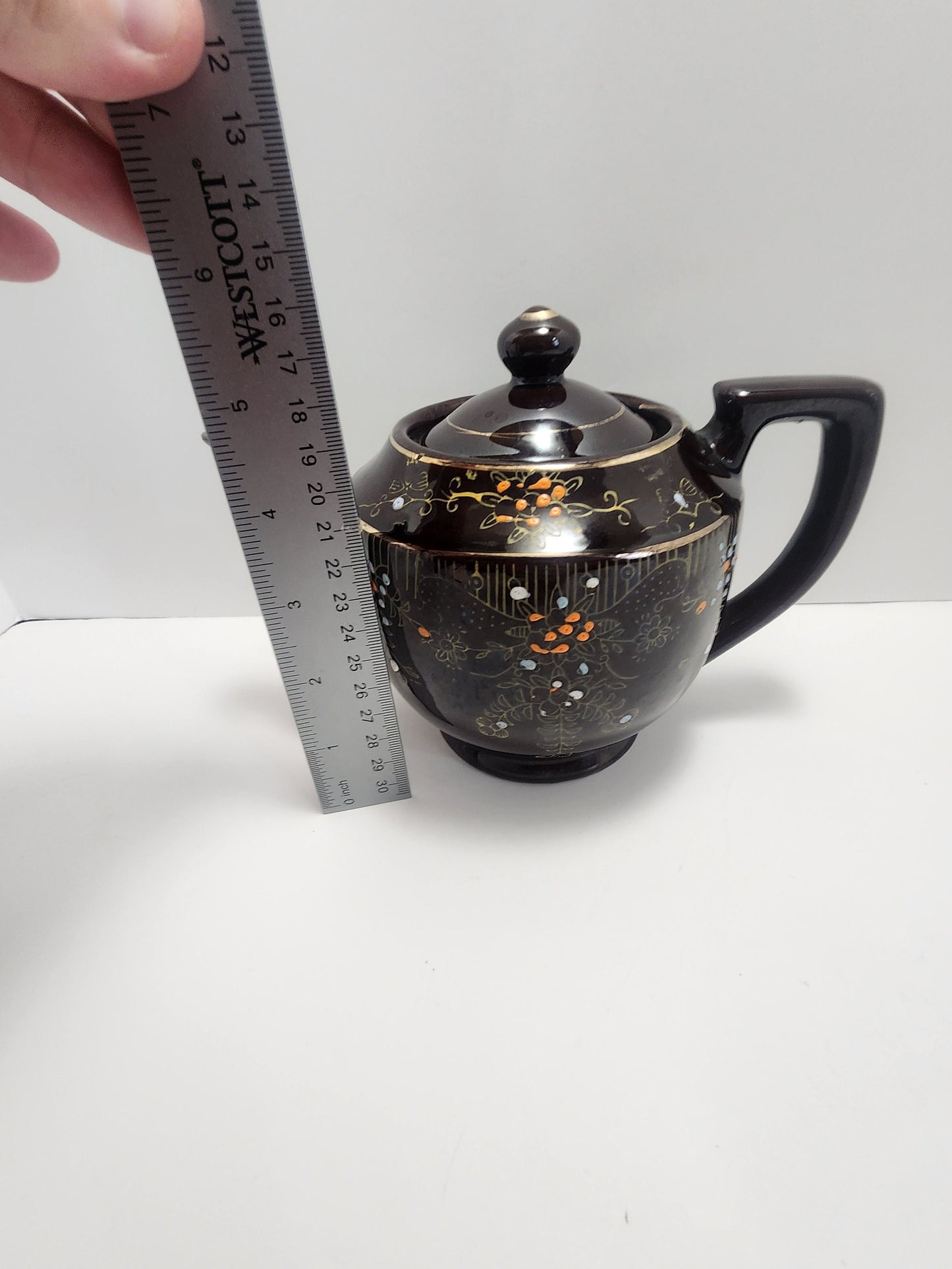 Ceramic Vintage Brown Teapot - Ceramic Teapot - Teapots - Vintage Teapot - Homemade - Tea Set - Pots