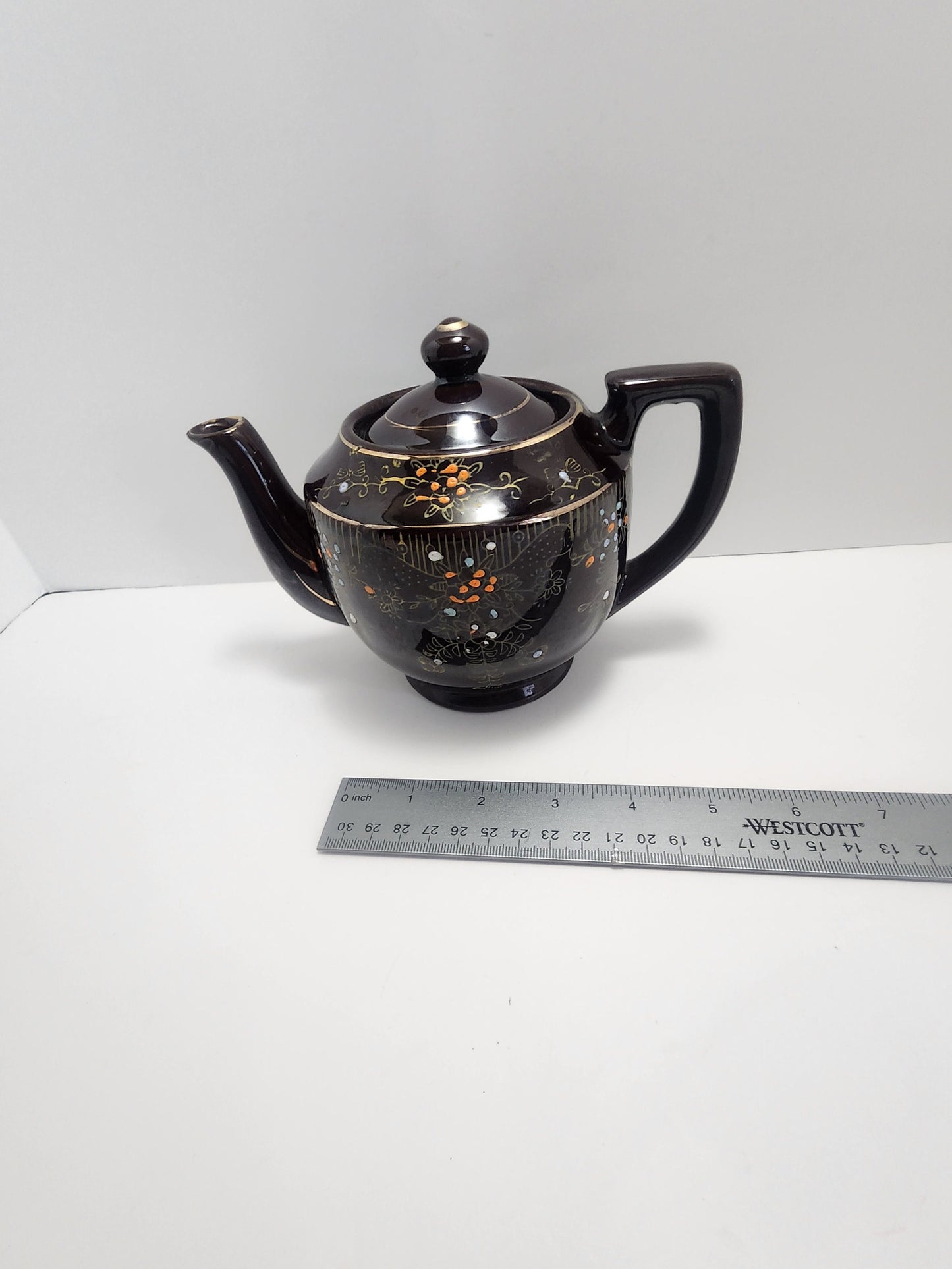 Ceramic Vintage Brown Teapot - Ceramic Teapot - Teapots - Vintage Teapot - Homemade - Tea Set - Pots