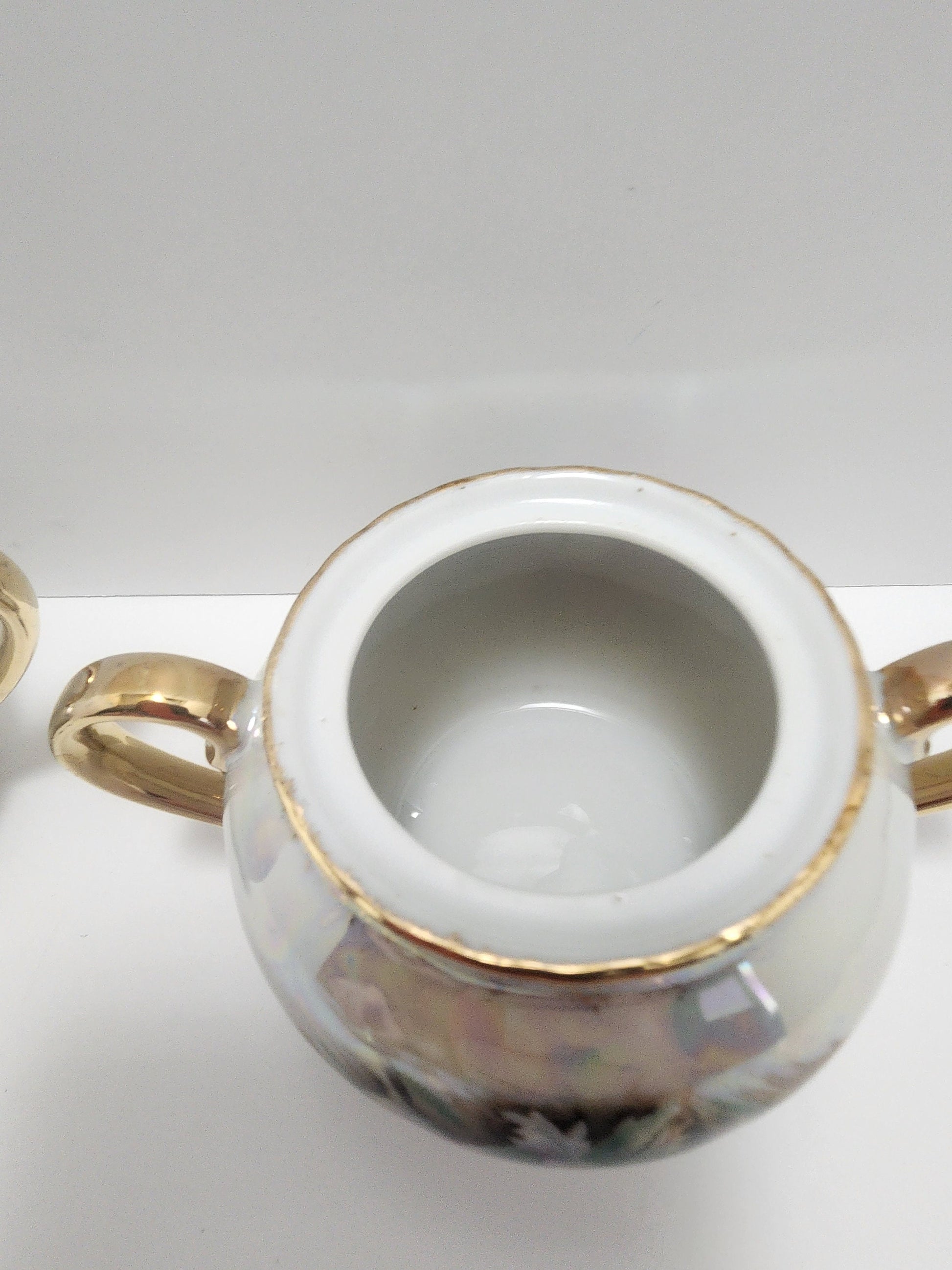 Sugar and Creamer Vintage Japan Teapot Set - Teapot - Japan - Creamery