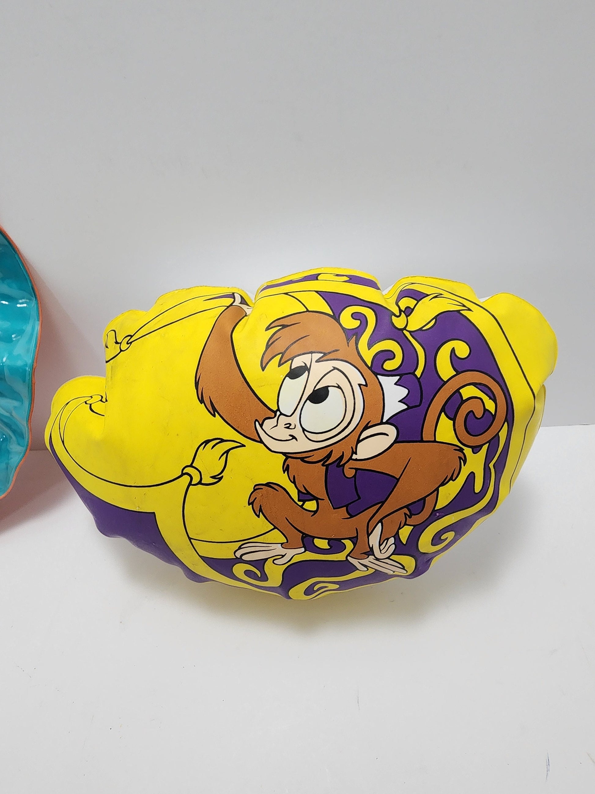 Vintage Inflatable Toys Disney and McDonald's- Aladdin - Ronald Mcdonald - Inflatable Toys - McDonald's Toys - Disney - Disney Toys