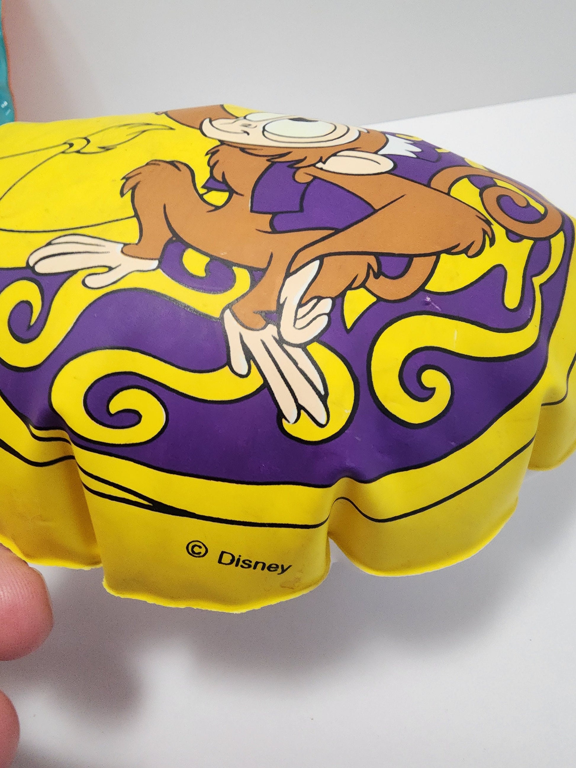 Vintage Inflatable Toys Disney and McDonald's- Aladdin - Ronald Mcdonald - Inflatable Toys - McDonald's Toys - Disney - Disney Toys