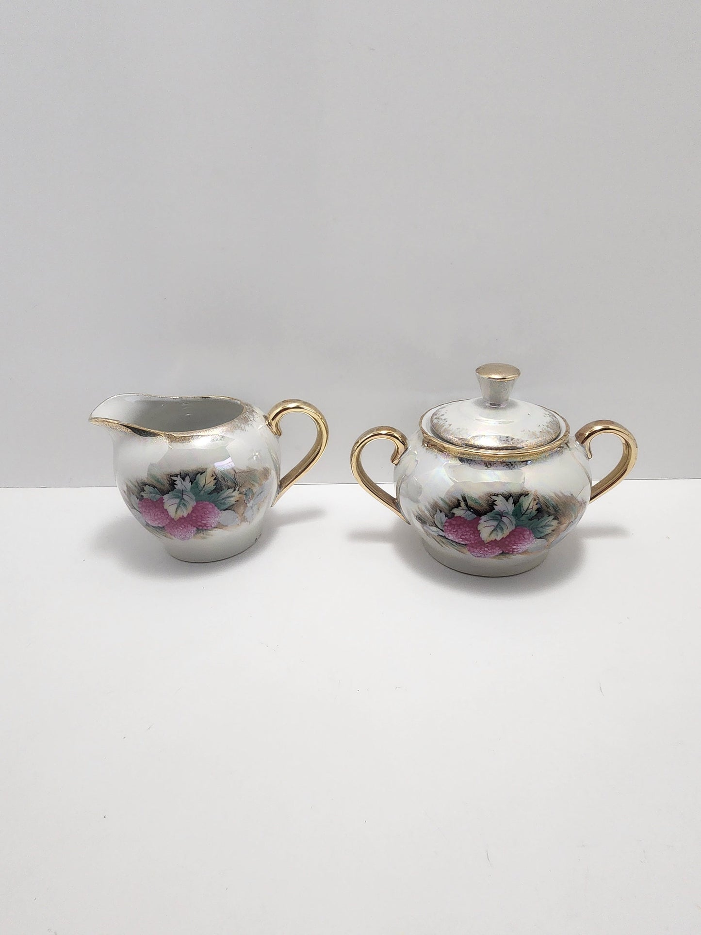 Sugar and Creamer Vintage Japan Teapot Set - Teapot - Japan - Creamery