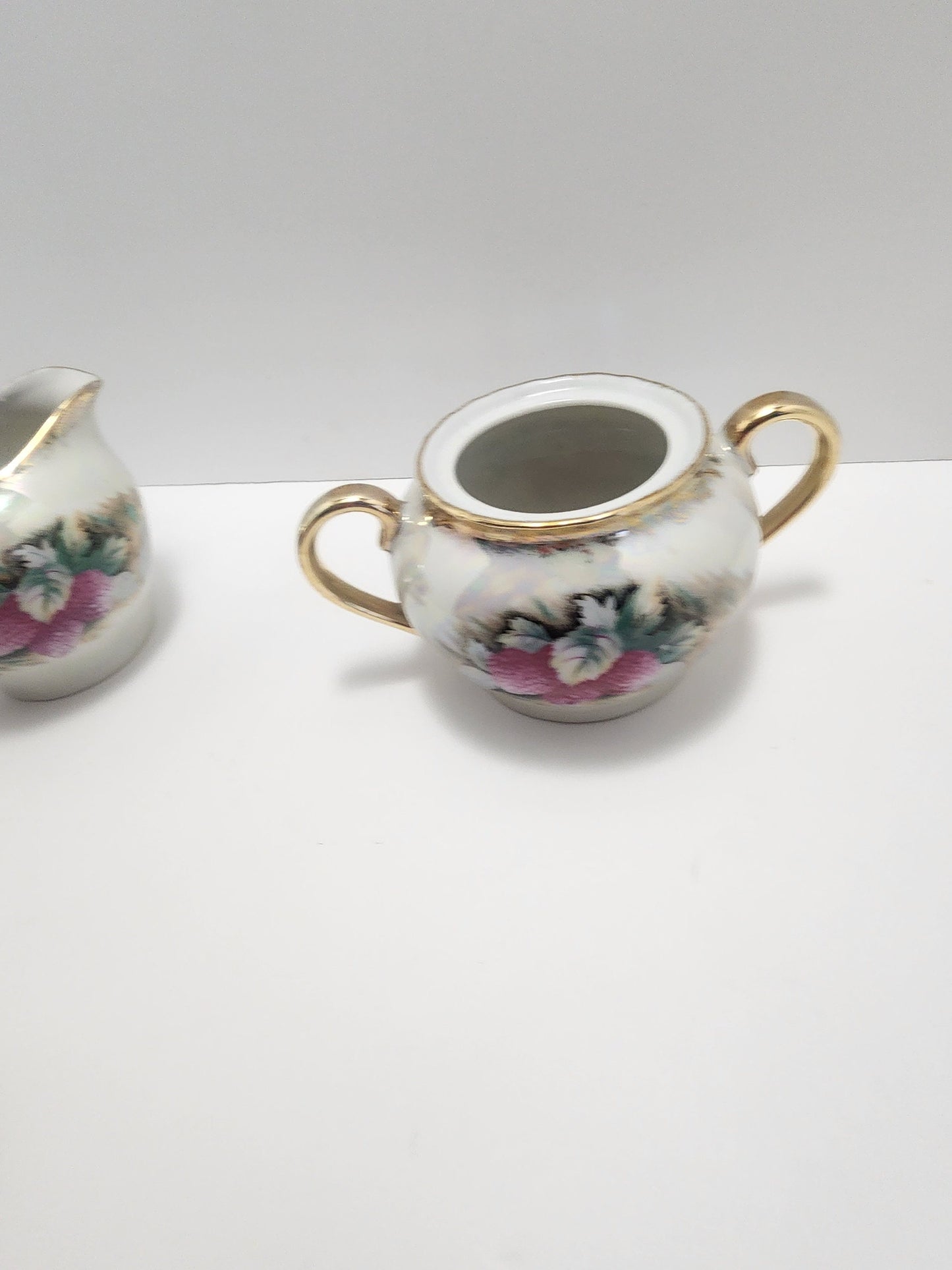 Sugar and Creamer Vintage Japan Teapot Set - Teapot - Japan - Creamery