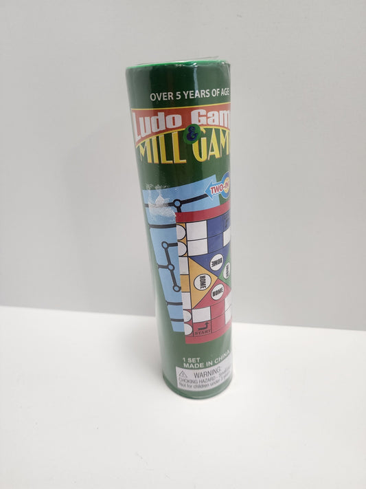 Ludo and Mill Game - Vintage Games - Puzzles - Mill Game - Ludo Game