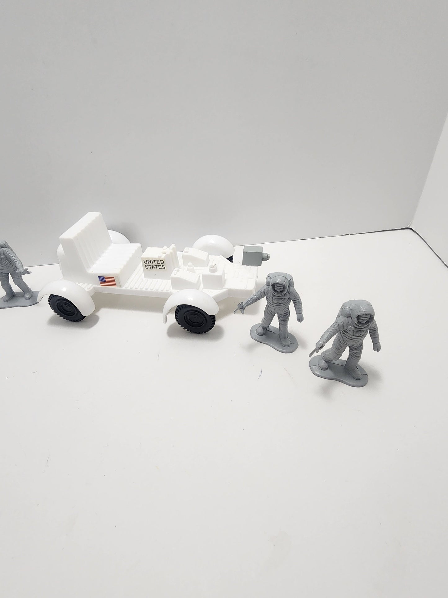 Space Ship and Astronaut Action Figure Toy Lot