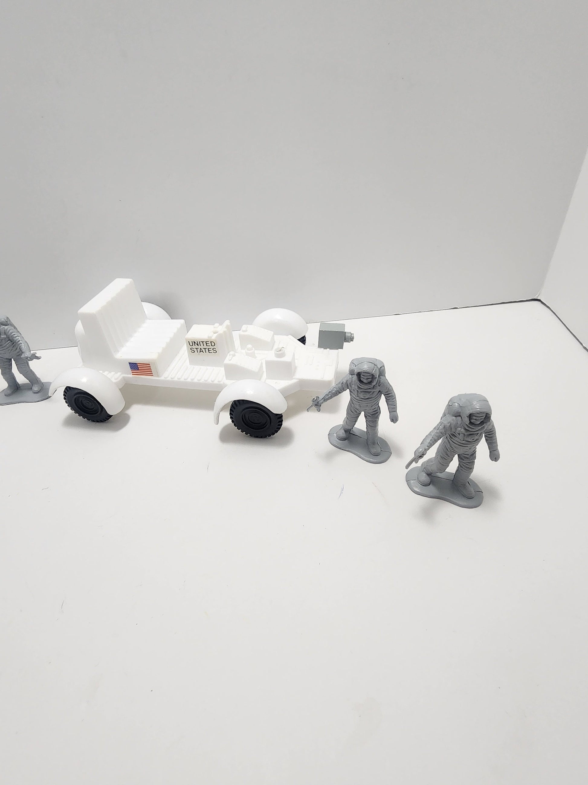 Space Ship and Astronaut Action Figure Toy Lot