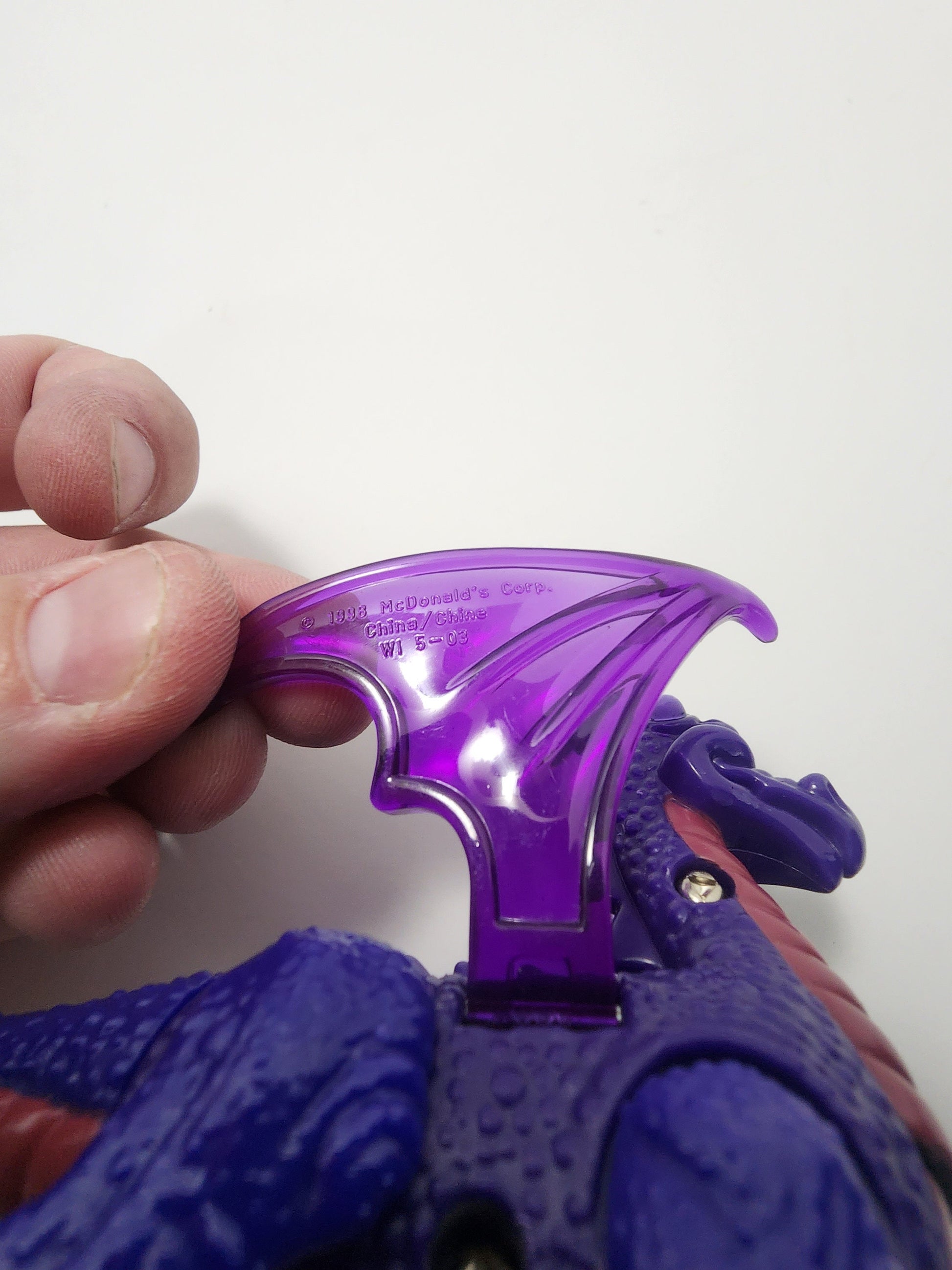 Animal Kingdom Toys - McDonald's Toys - 1998 McDonald's Animal Kingdom - Dinosaur - Allidar - Disney Dinosaur - Dragon - Toys