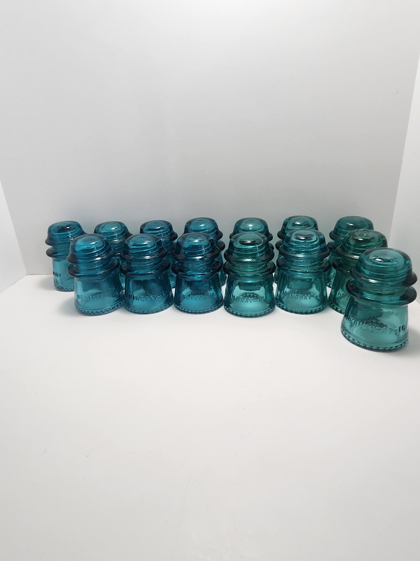 Hemingray 16 Glass Insulators - Insulators - Glass Insulators - Vintage Glass - Electrical Insulators
