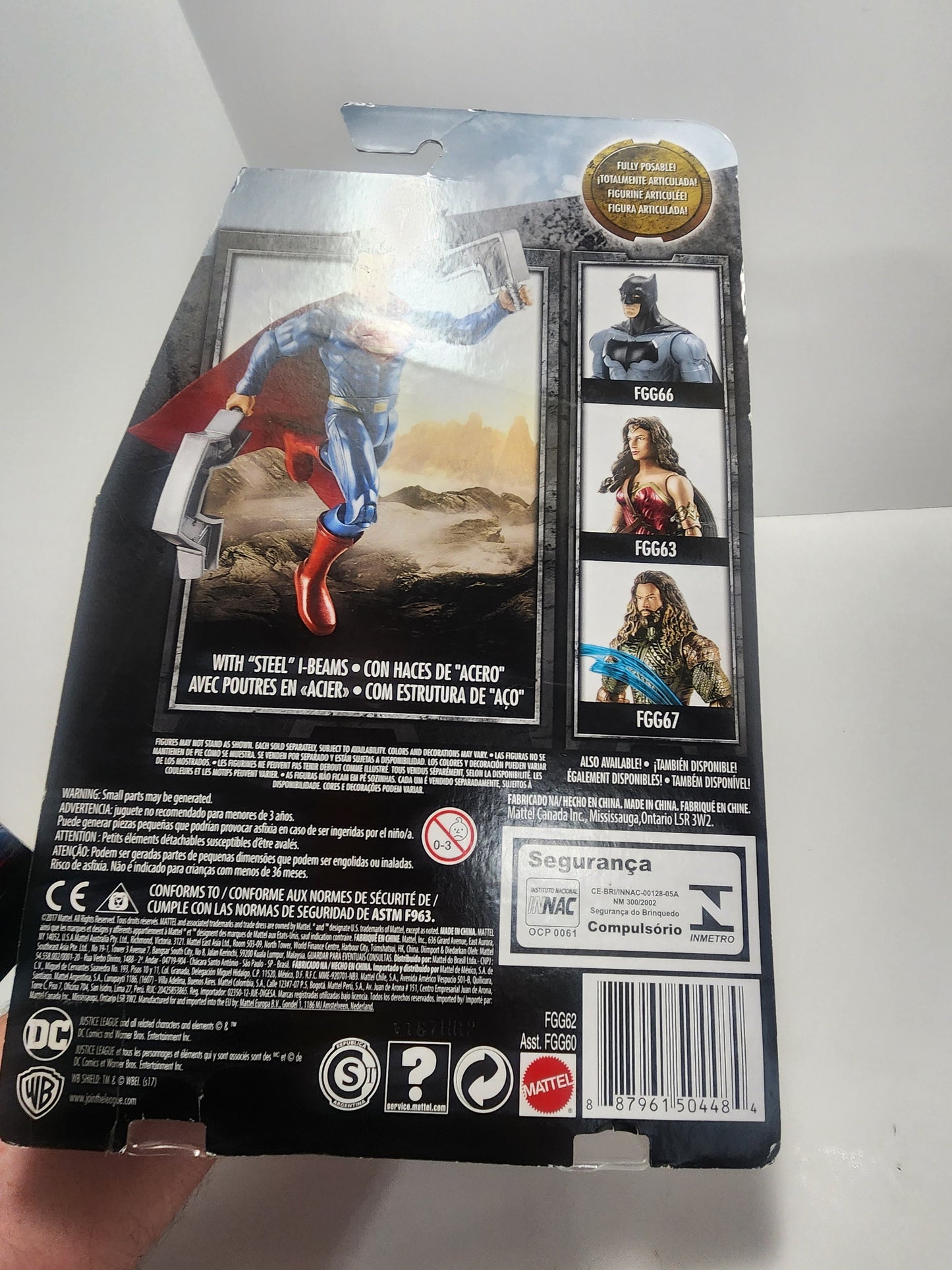 Superman Action Figure - Justice League - Superman - Superhero - Action Figures