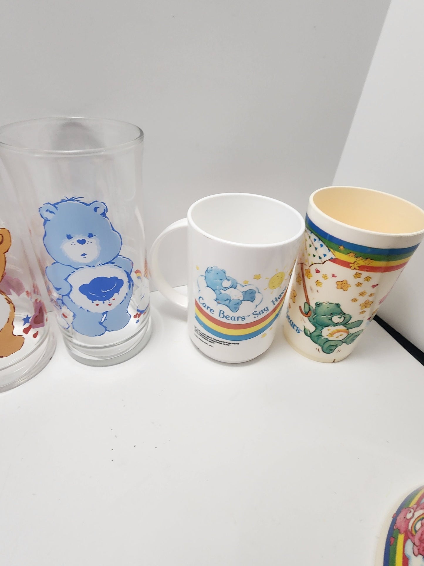 Vintage 1983 Carebears Pizza Hut Collectors Glasses - Pizza Hut Glasses - Carebears - Carebears Glasses - Vintage Glasses - Collectable Glas