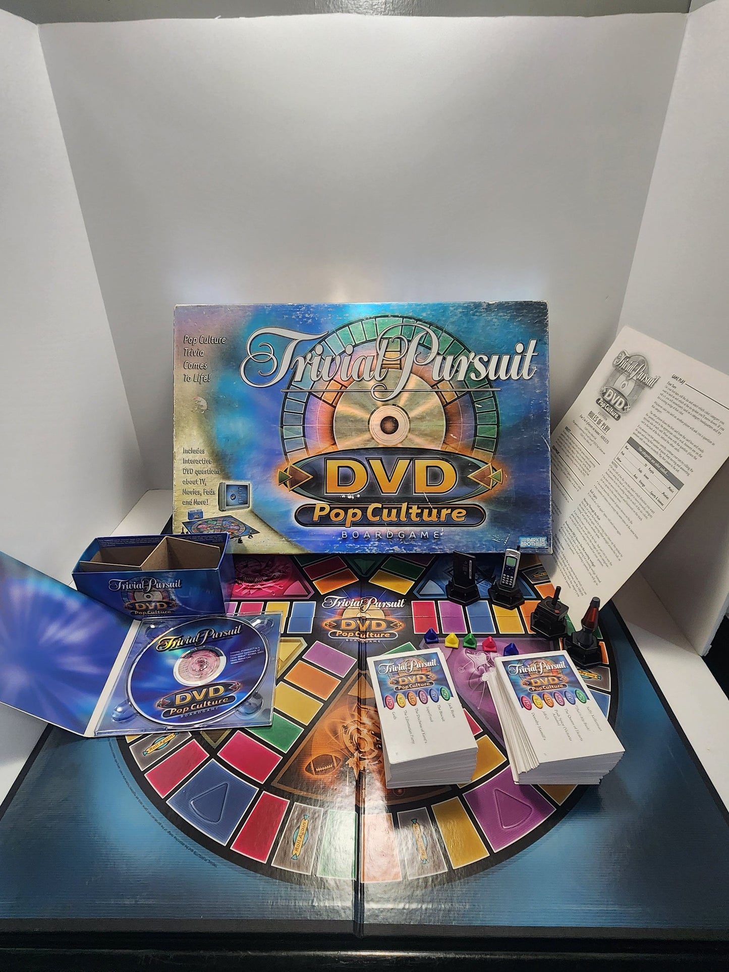 Trivial Pursuit Dvd Pop Culture Edition Board Game - Trivial Pursuit - Board Games - Pop Culture - Games - Family Games