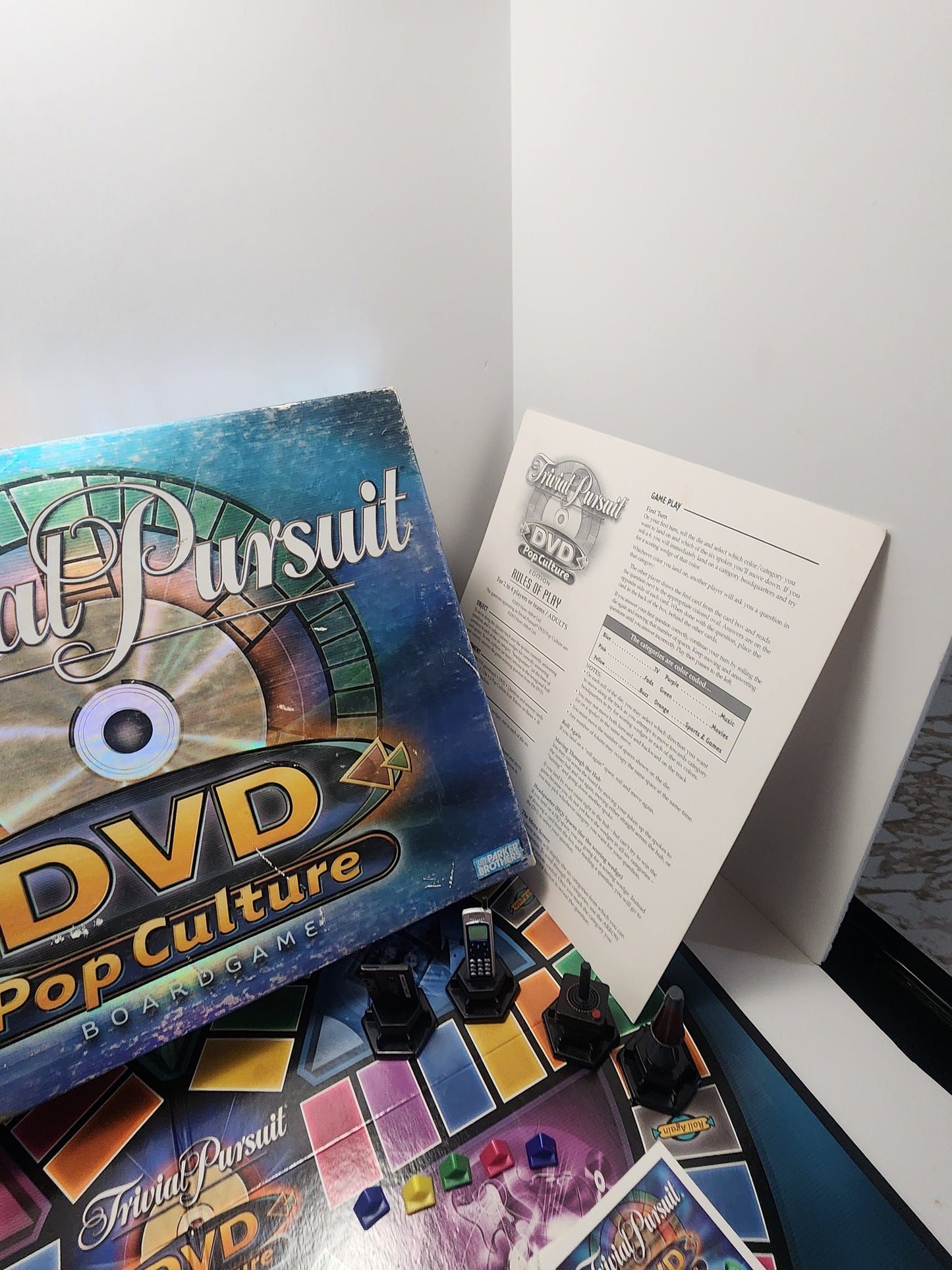 Trivial Pursuit Dvd Pop Culture Edition Board Game - Trivial Pursuit - Board Games - Pop Culture - Games - Family Games