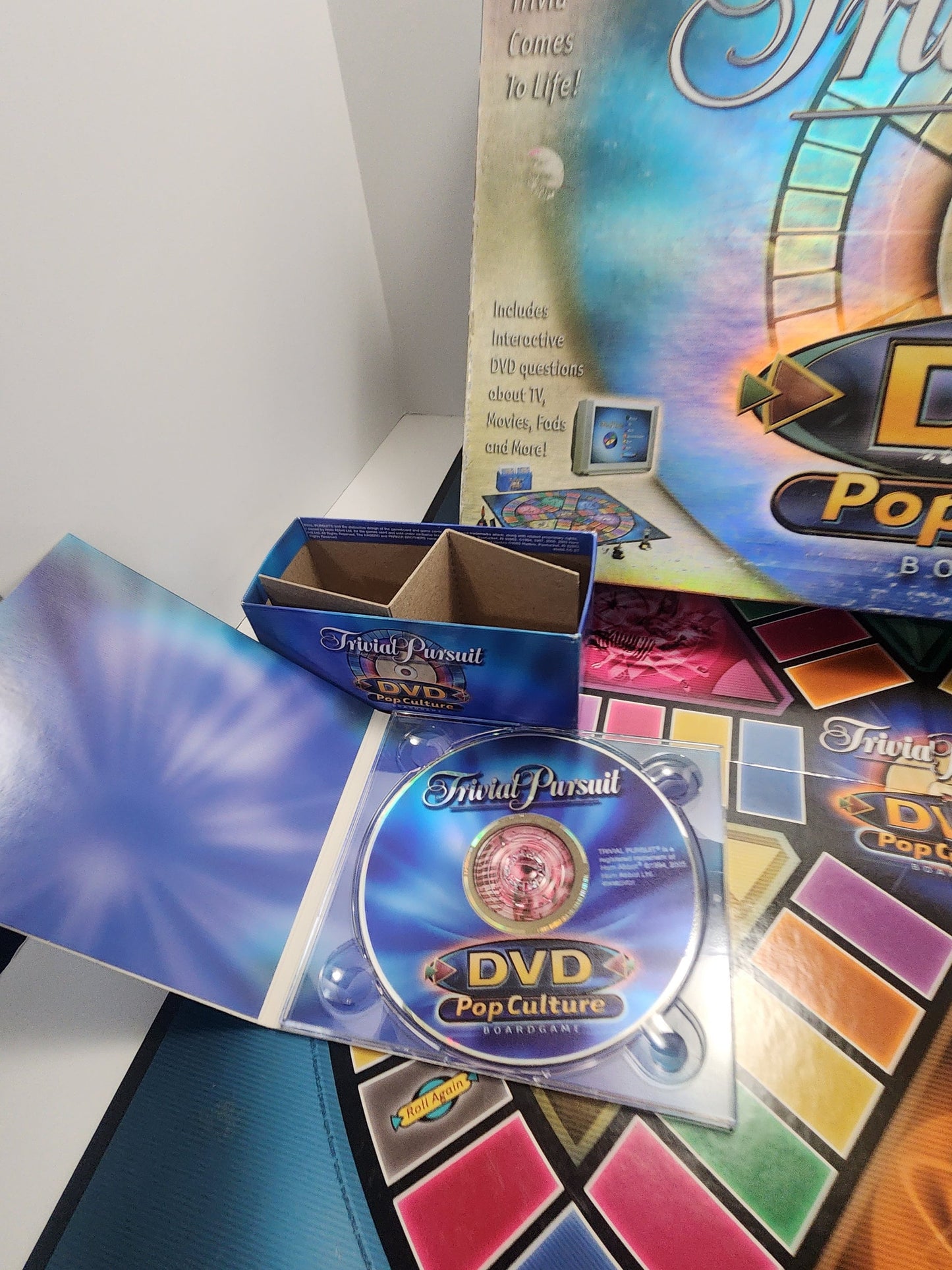 Trivial Pursuit Dvd Pop Culture Edition Board Game - Trivial Pursuit - Board Games - Pop Culture - Games - Family Games