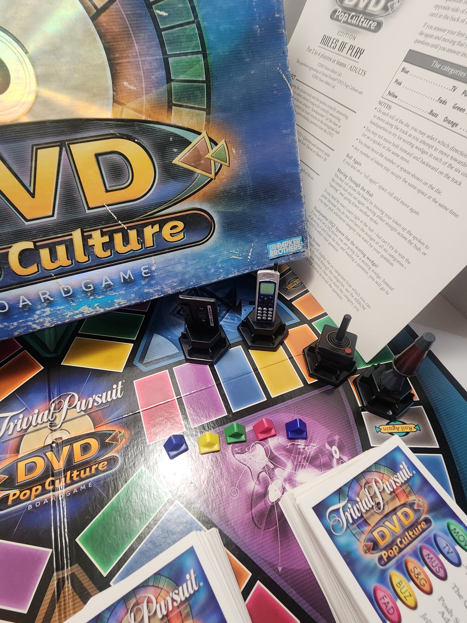 Trivial Pursuit Dvd Pop Culture Edition Board Game - Trivial Pursuit - Board Games - Pop Culture - Games - Family Games