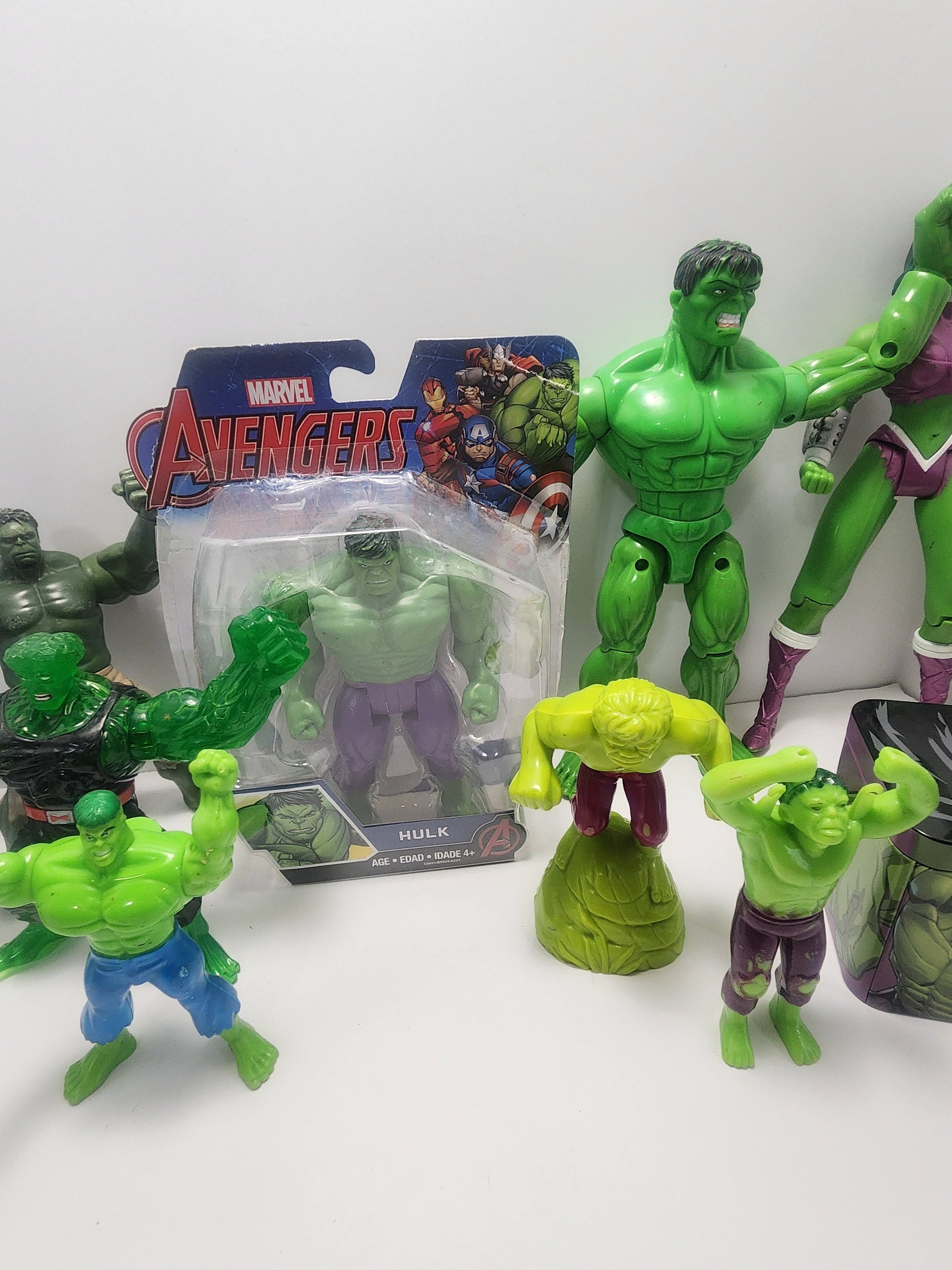 The Incredible Hulk Marvel Action Figure Toys - The Incredible Hulk - Hulk - Hulk Toys - Hulk Action Figures - Marvel Collectables - Marvel