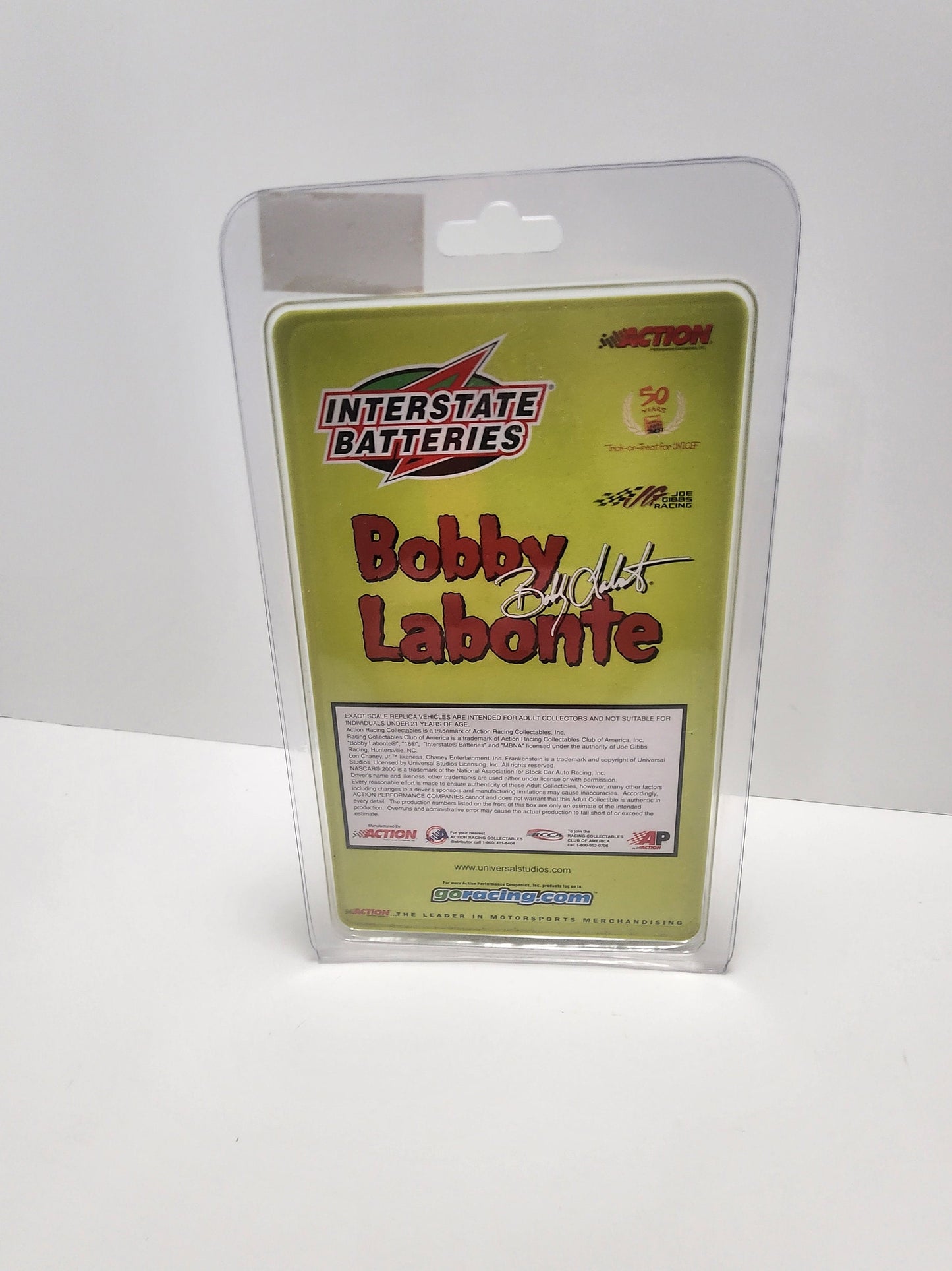 Universal Studios Frankenstein Bobby Labonte Interstate Batteries Action Racing Car - Bobby Labonte - Universal Studios - Frakenstein