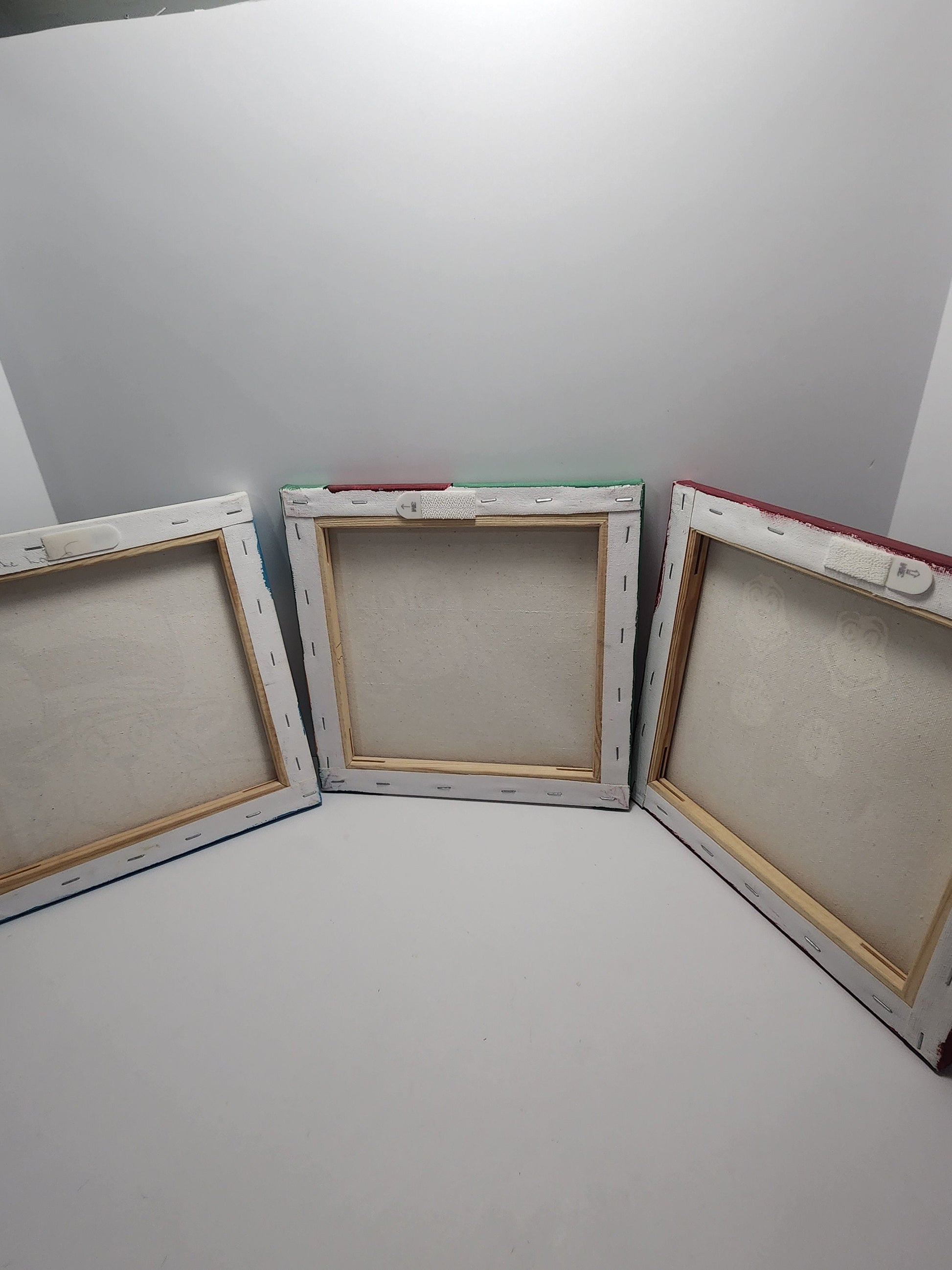 Dr Suess Cat In The Hat Handpainted Canvas Wall Hangings - Dr Suess - Cat In The Hat - Green Egg and Ham - Hand Painted - Paintings