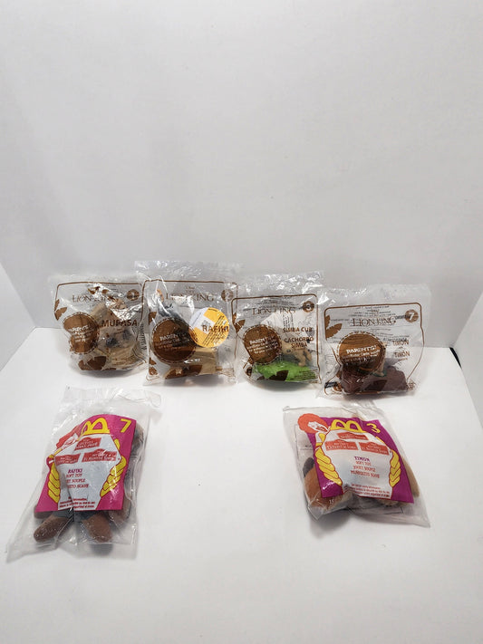 The Lion King Happy Meal Toys - McDonald's Toys - Happy Meal Toys - Disney Toys - Disney - Plush - Disney Plush