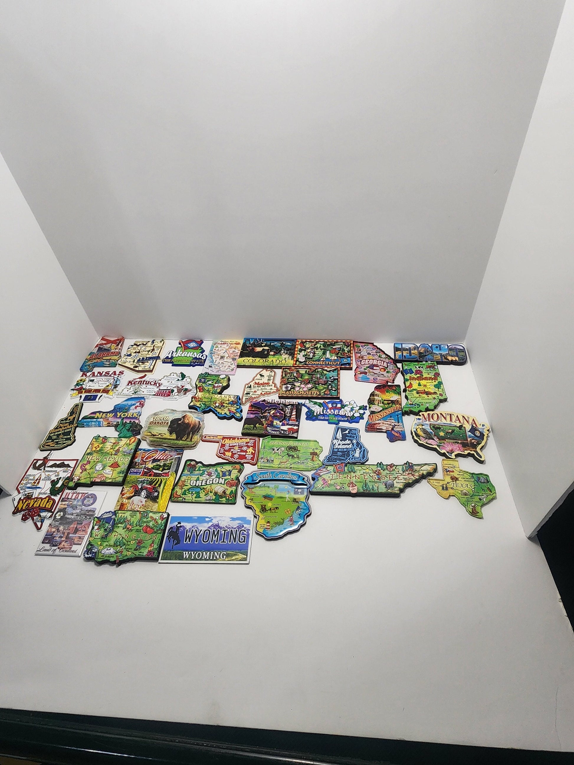 United States Of America Magnets - Magnets - United States - States Magnets - Traveling Decor