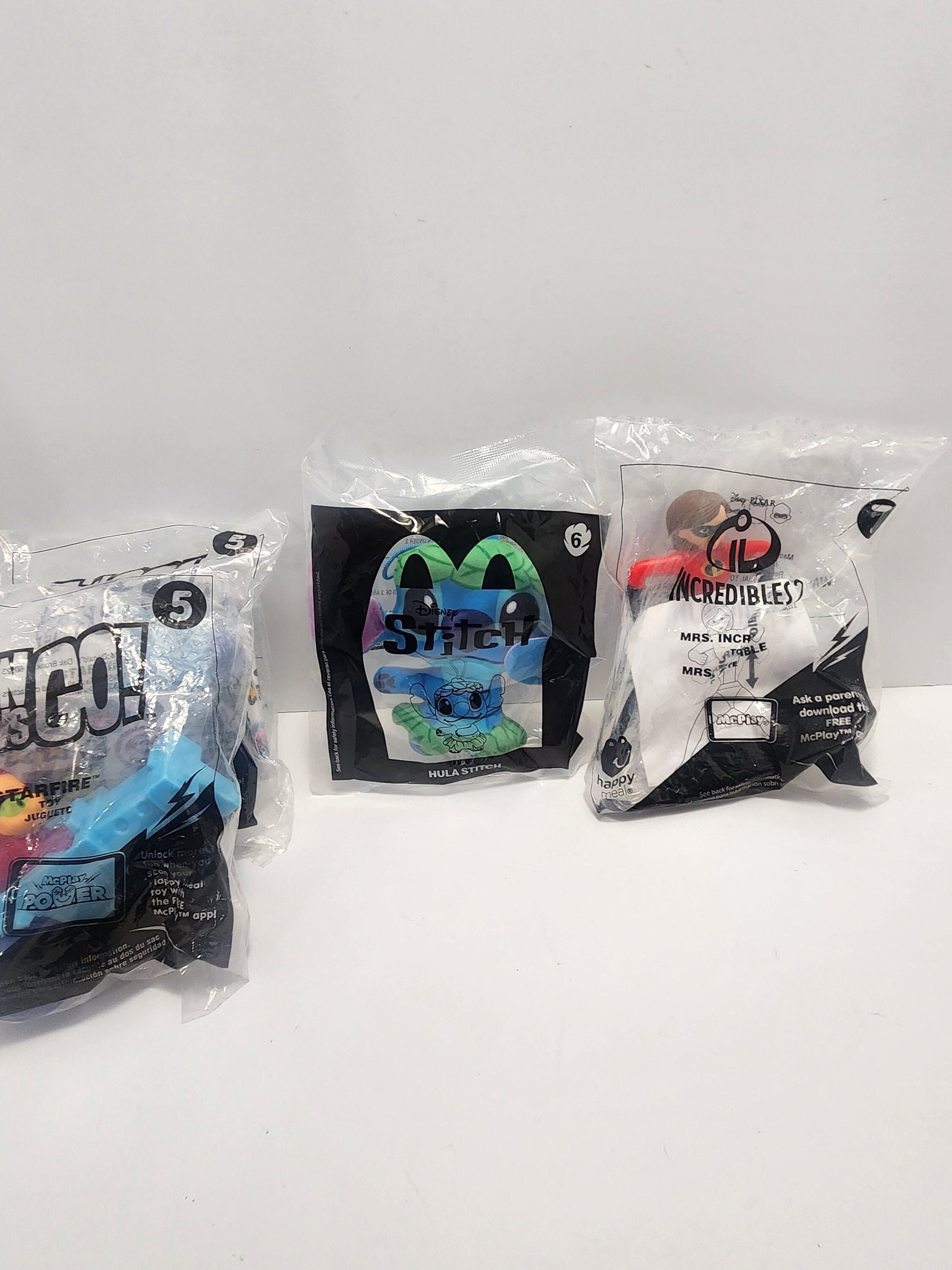 Happy Meal Toys - McDonald's Toys - Lilo And Stich Toys - Plush - The Incredibles - Teen Titans Go - Cartoon Network