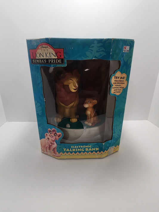 The Lion King Vintage 1990s Talking Coin Bank - Banks - Coin Bank - Disney - The Lion King - Vintage Lion King - Rare Disney