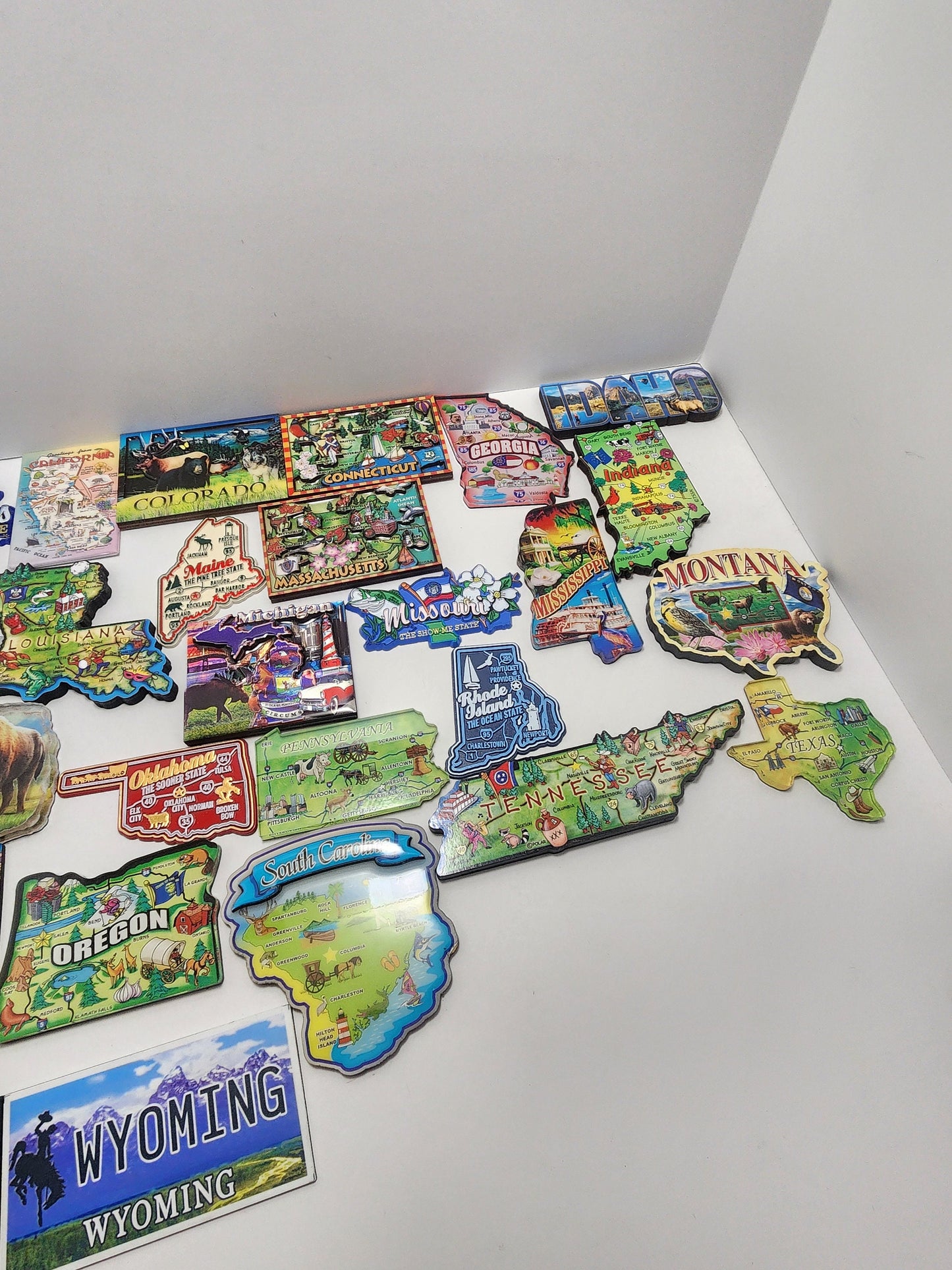 United States Of America Magnets - Magnets - United States - States Magnets - Traveling Decor