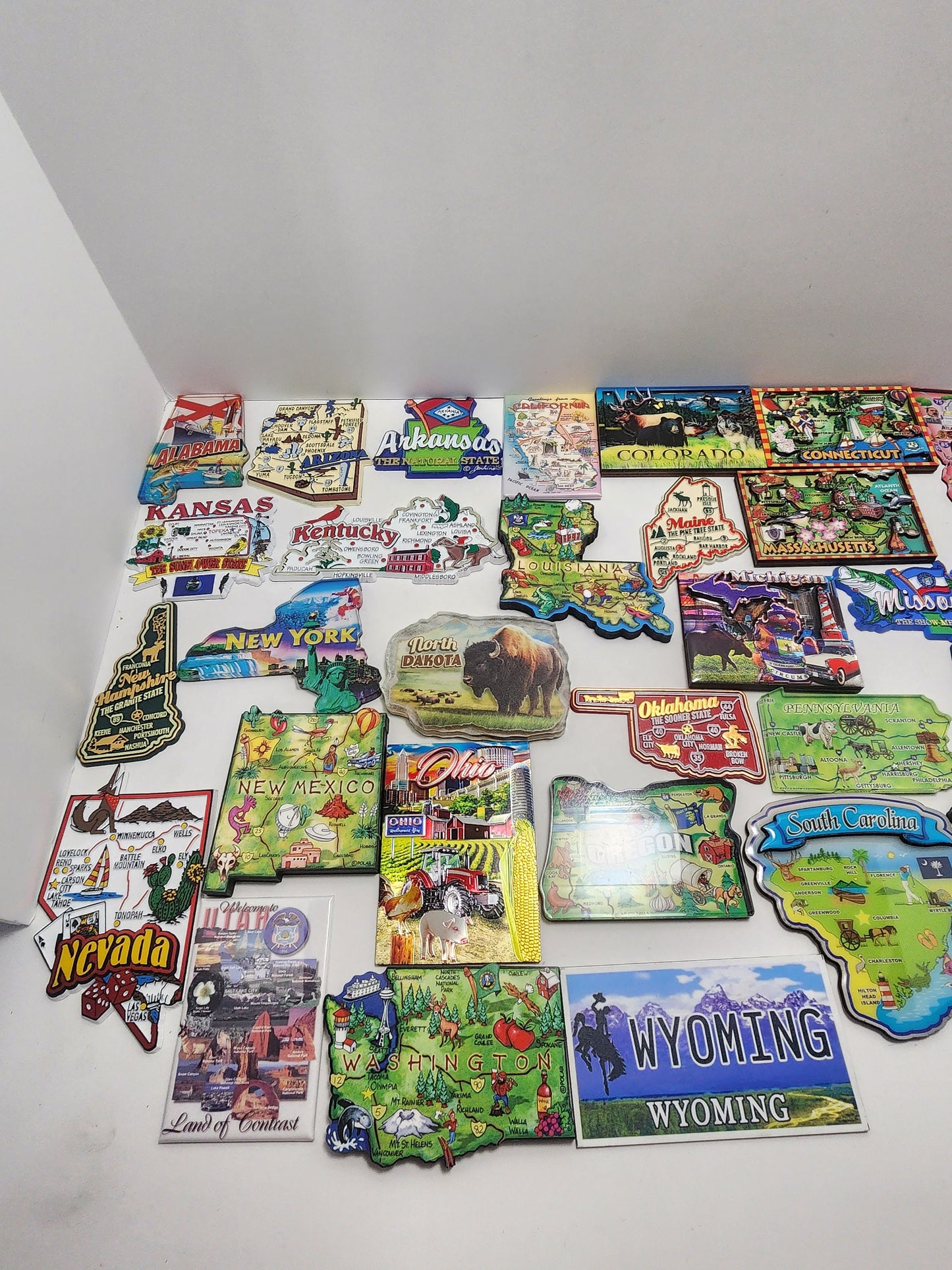 United States Of America Magnets - Magnets - United States - States Magnets - Traveling Decor