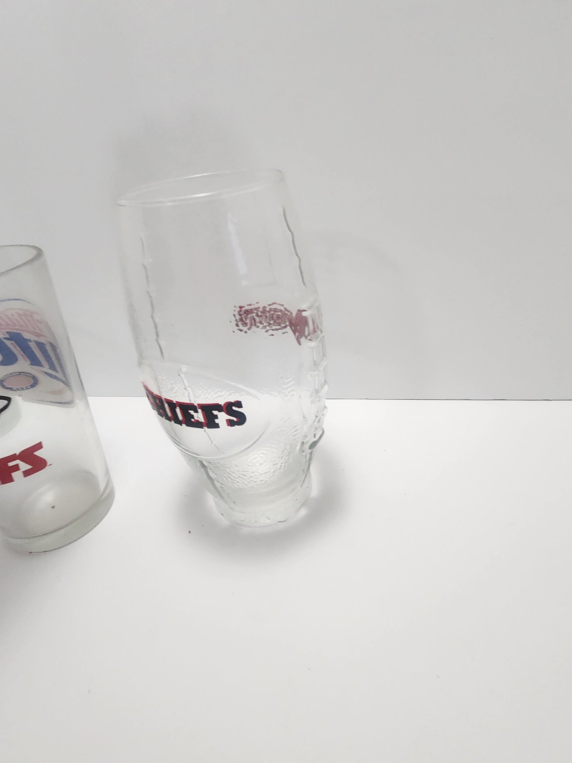 Kansas City Chiefs Vintage Drinking Glasses - Coors Light - Kansas City Chiefs - Glasses - Football Glasses - Chiefs Glasses