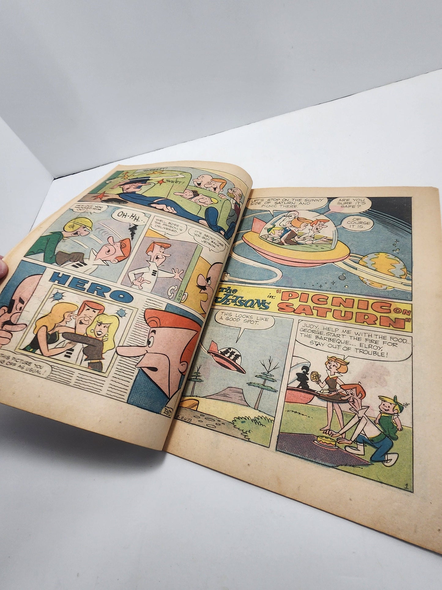 The Jetsons 1972 Volume 3 Hanna Barbera Comic Book - Comic Books - Vintage Comics - Hanna Barbera - Hanna Barbera Comics