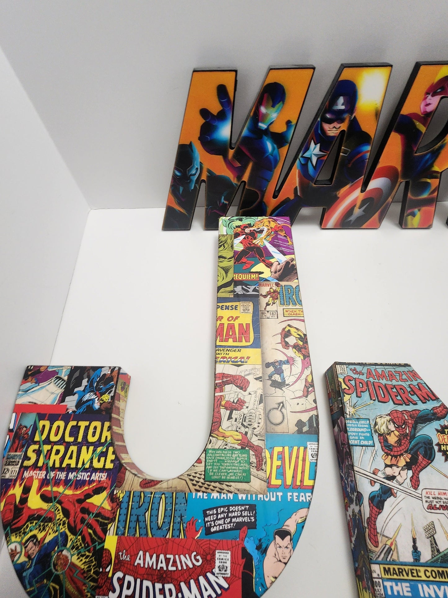 Marvel Wall Decor Signs LOT- Wall Hangings - Wall Decor - Comic Book Decor - Marvel - Marvel Signs