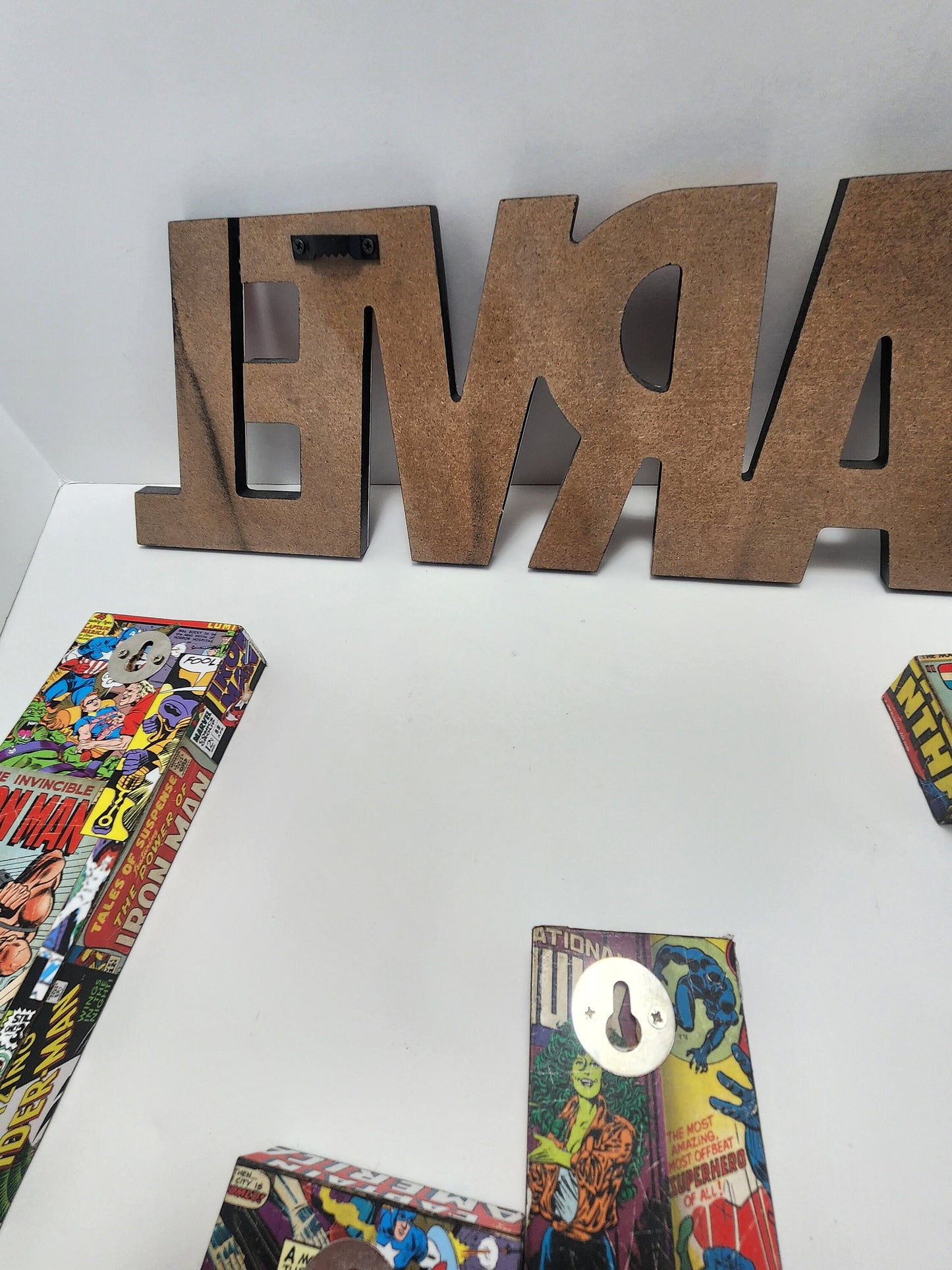 Marvel Wall Decor Signs LOT- Wall Hangings - Wall Decor - Comic Book Decor - Marvel - Marvel Signs