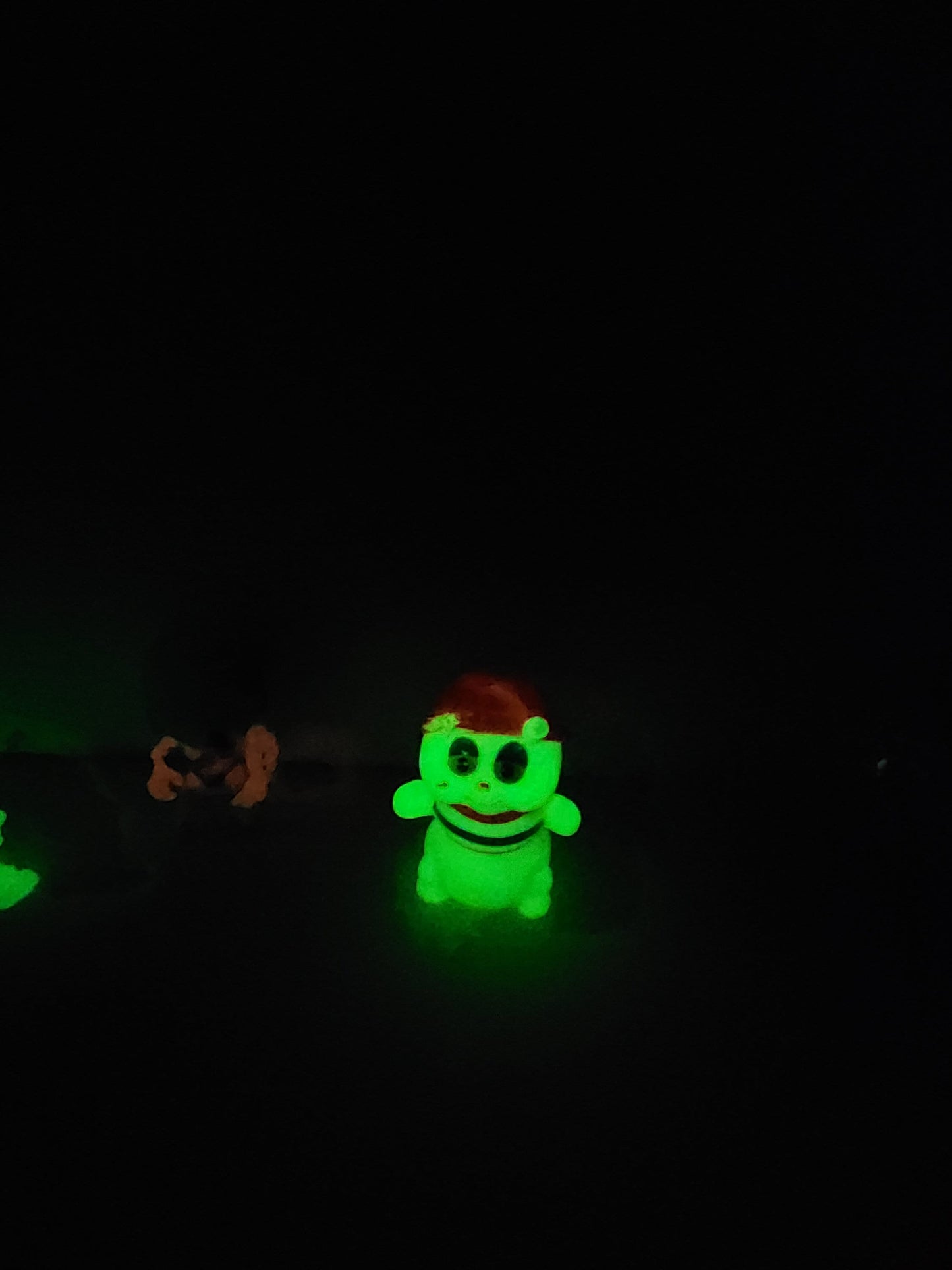 Glow In The Dark Toy Figures - Blacklight - Blacklight Display - Uranium - Toys - Glowworm - Marvel Toys - Blacklight Toys - Vintage Toys