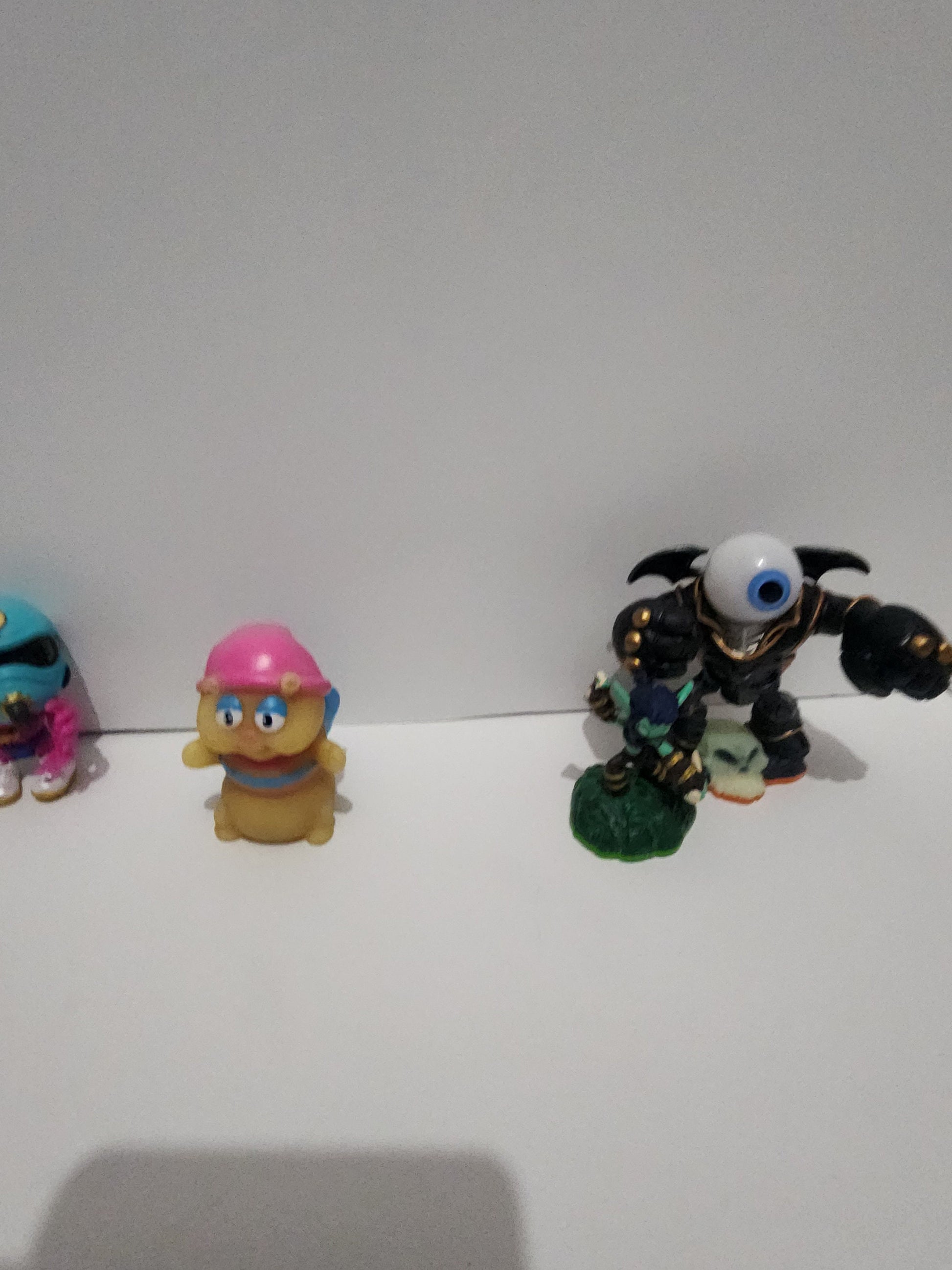 Glow In The Dark Toy Figures - Blacklight - Blacklight Display - Uranium - Toys - Glowworm - Marvel Toys - Blacklight Toys - Vintage Toys