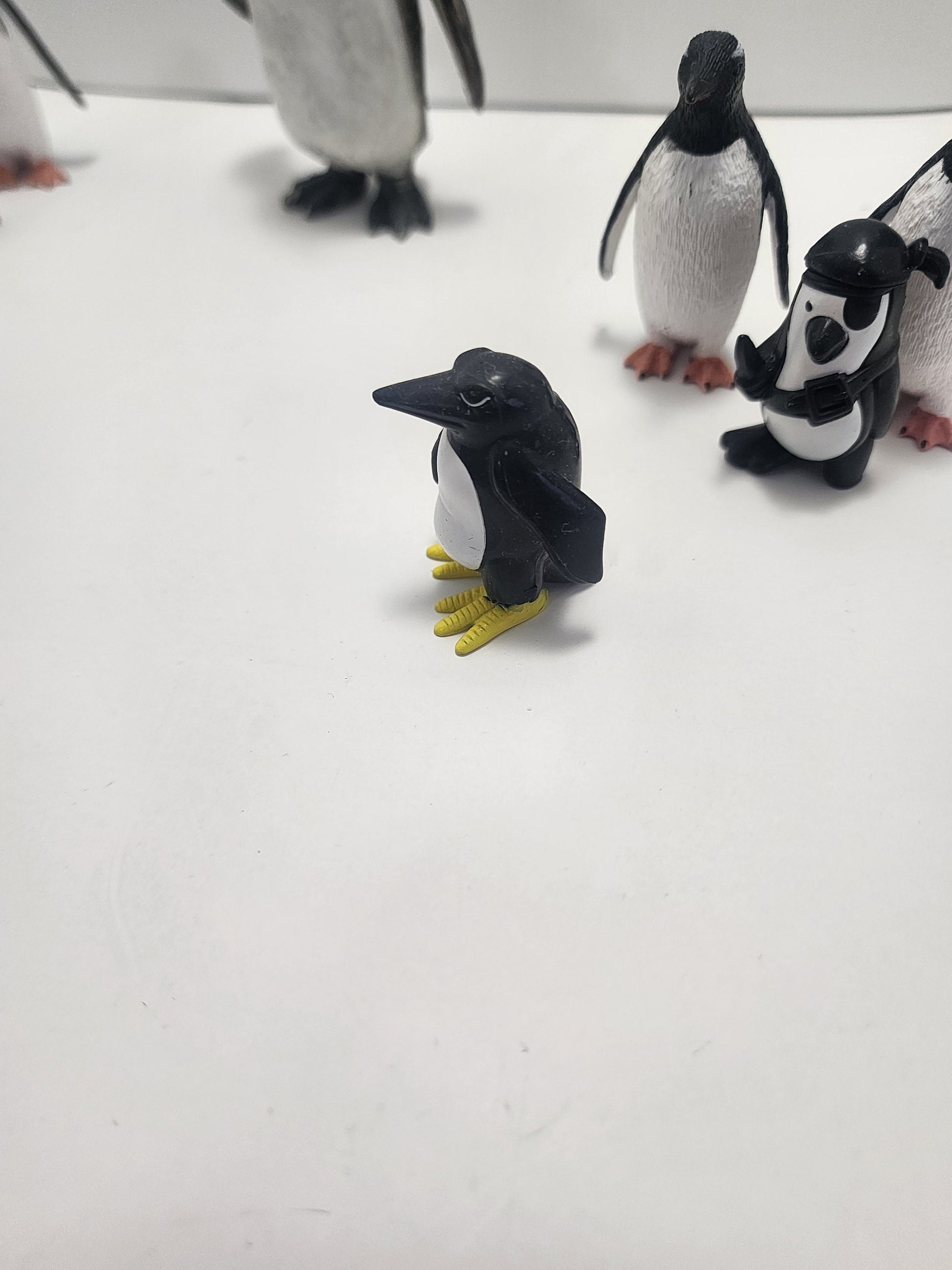 Penguin Rubber Toy Figurines - Don't Rock The Boat Pirate Penguin - Imaginex - Rubber Animals - Animal Toys - Penguin Toys