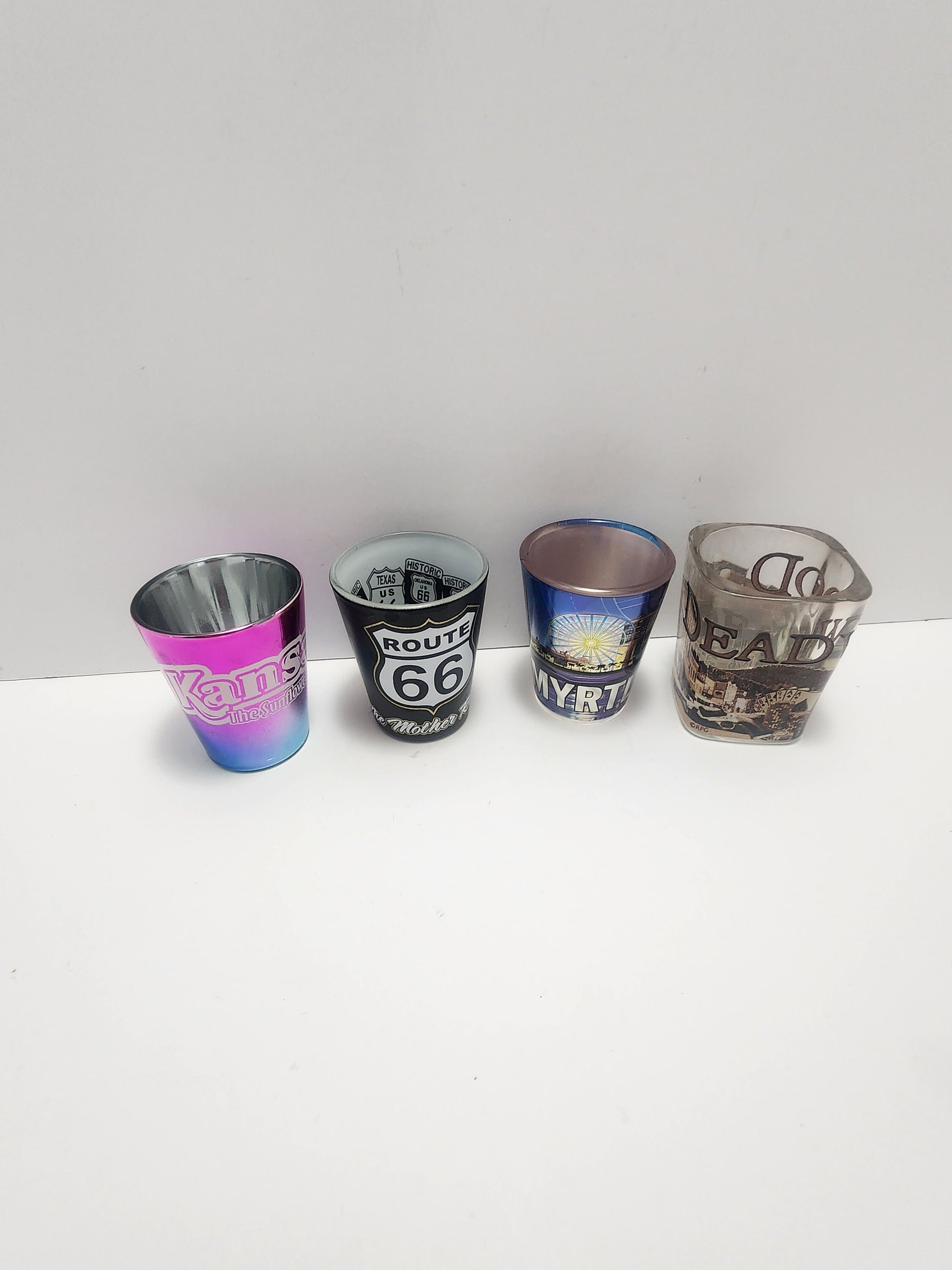 Novelty Shot Glasses - Shotglasses - Souvenir - Souvenir Shotglasses