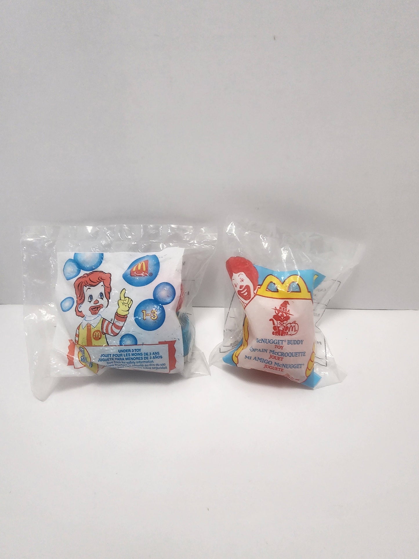 Mcdonalds 1990s Happy Meal Toys - Ronald Mcdonald Toys - Mcnugget Buddies