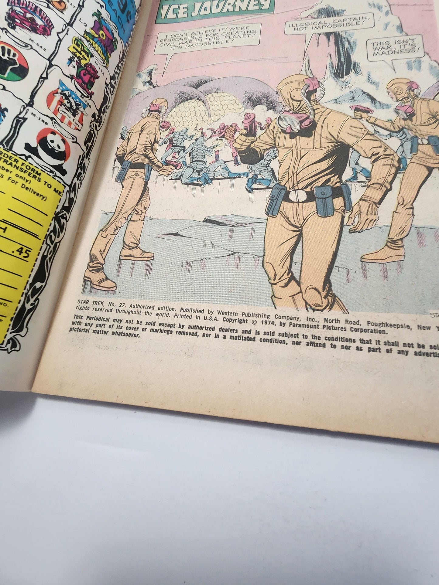 Star Trek 1980s Whiteman and Gold Key Vintage Comics - Whitman Comics - Gold Key Comics - Star Trek Comics - Star Trek - Vintage Star Trek