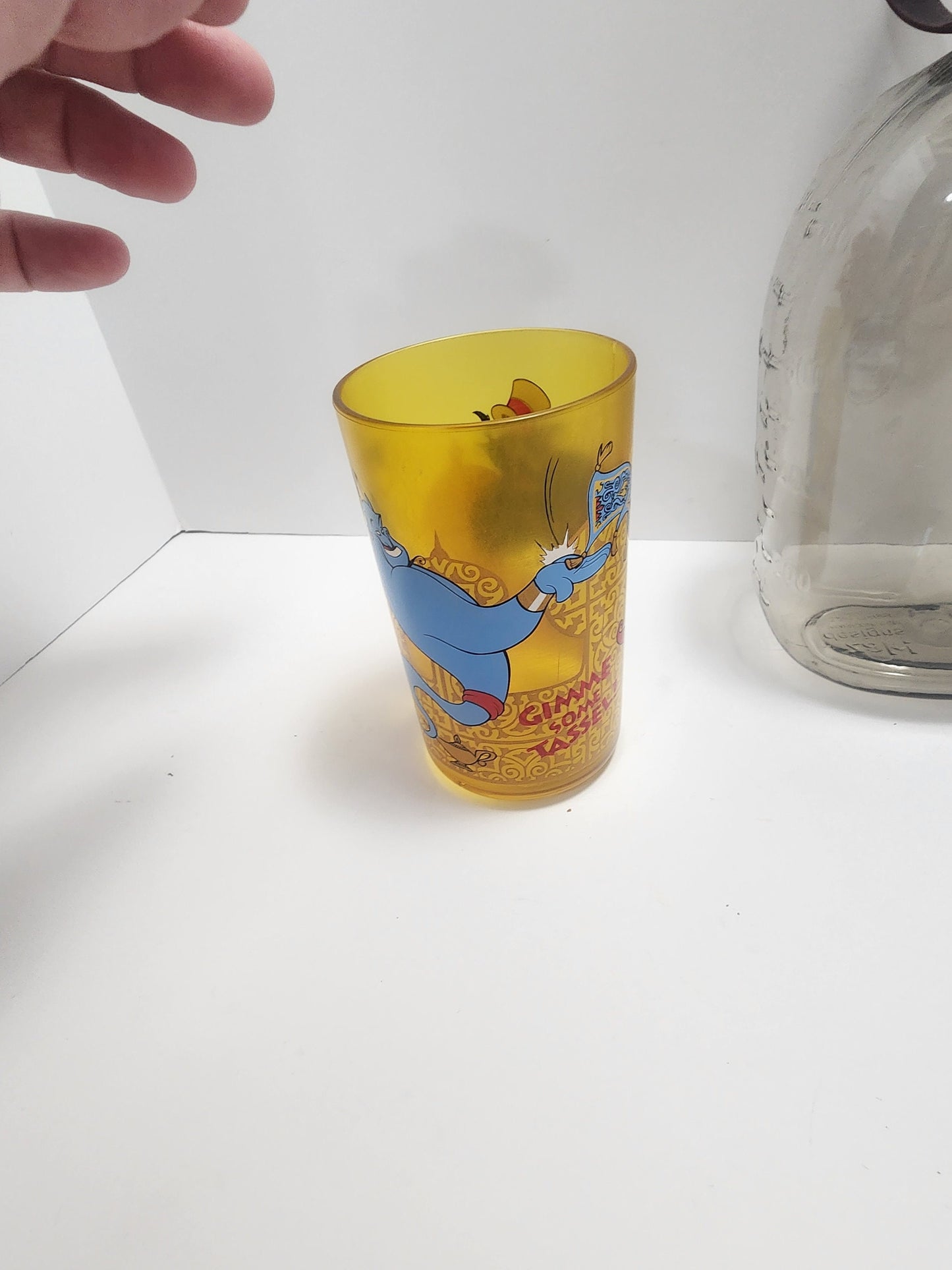Disney Drinkware - Disney The Lion King Circle Of Life Tumbler - Vintage 1990s Aladdin Genie Cup - Vintage Disney - Disney Cups