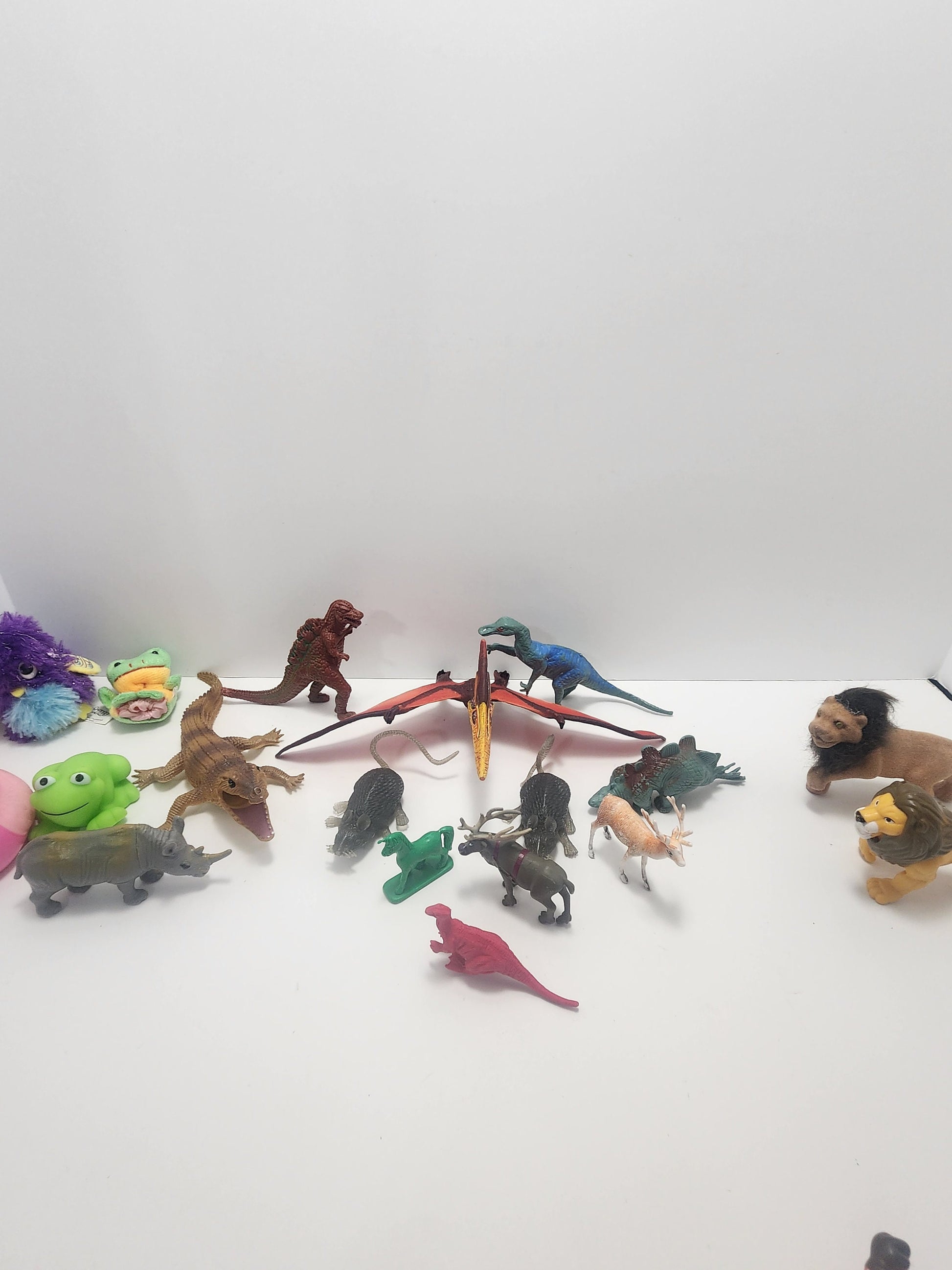 Animal Toys Lot - Dinosaurs - Dinosaur Toys - Animals - Grab Bag - Toy Lot - Stocking Stuffers - Vintage Toys