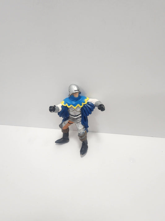 Papoose Knight Medieval Figure - Medieval Toys - Knights - Papi Figures - Vintage Toys
