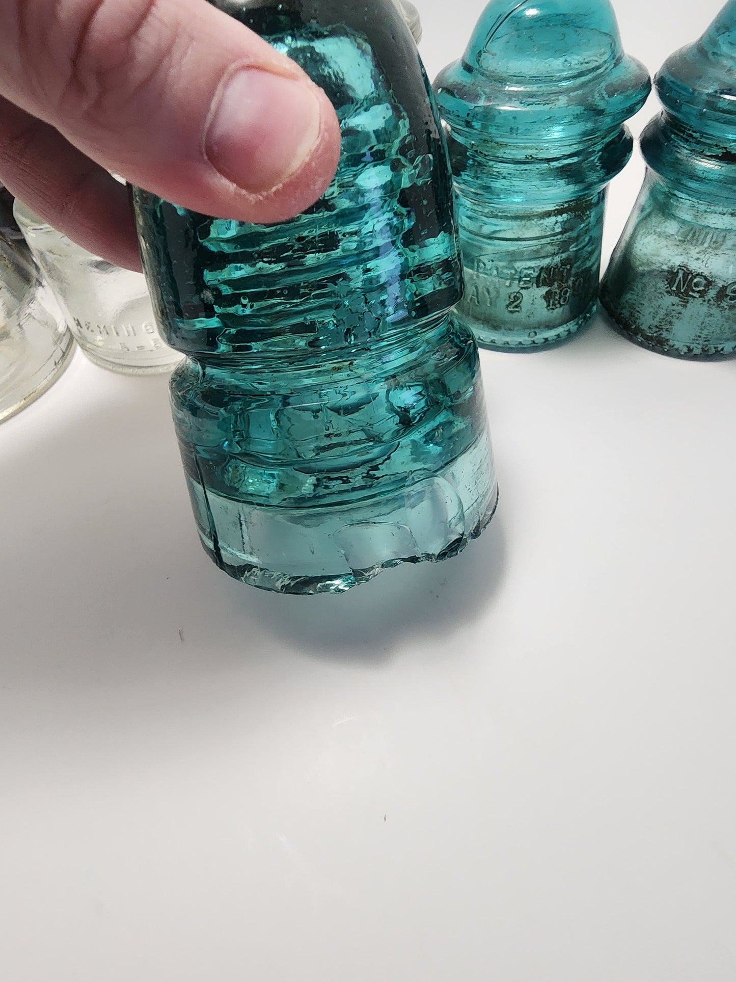 Hemingray 16 Glass Insulators - Insulators - Glass Insulators - Vintage Glass - Electrical Insulators