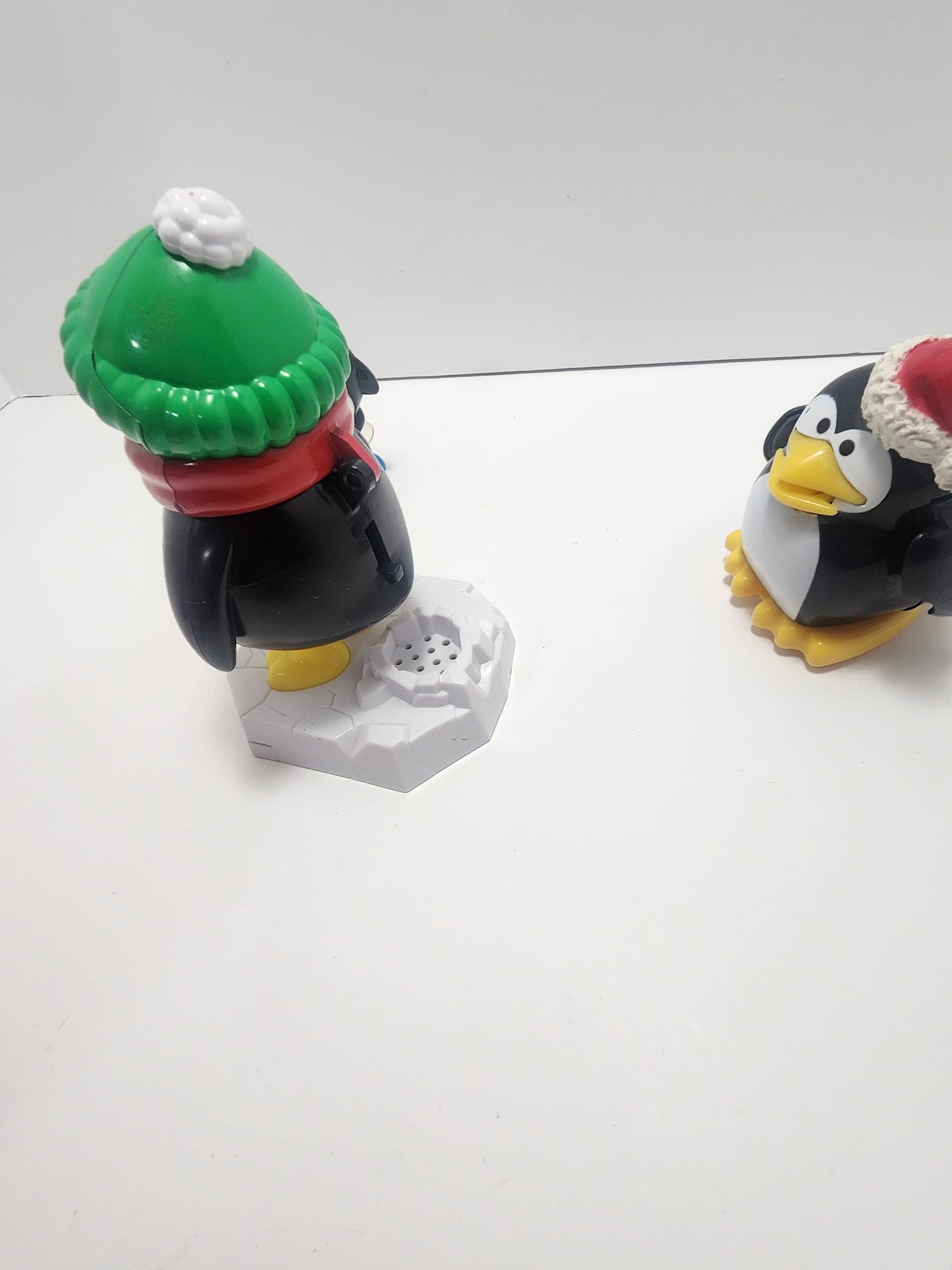 Christmas Penguin Figures Lot of 3 - Penguins - Christmas - Christmas Decor - Christmas Figures - Penguin Gift - Christmas Penguins