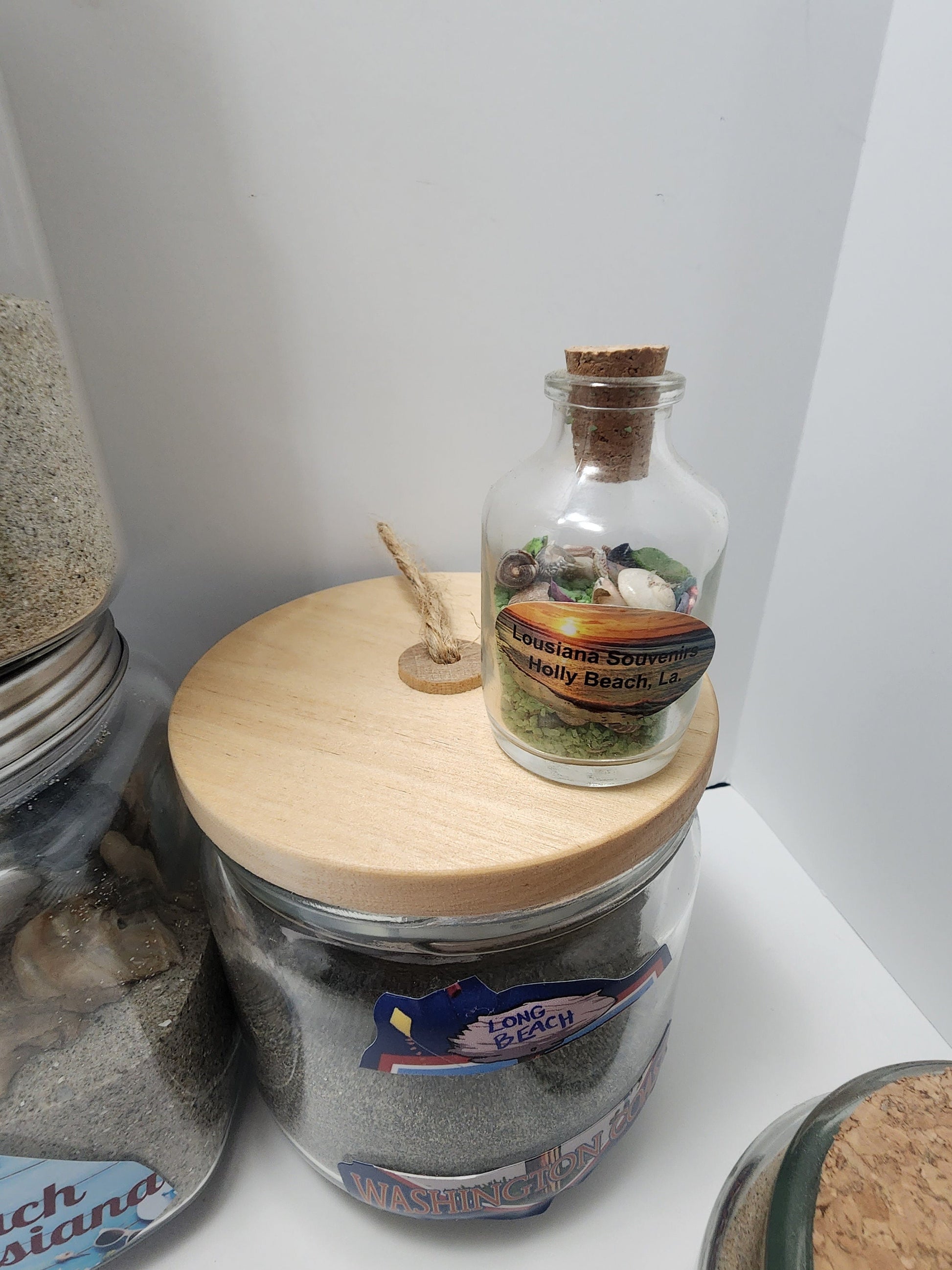 Beach Sand Jars From Around The United States - Traveling Gift - Travel Decor - Beach House - Jars - Sand - Beach Sand