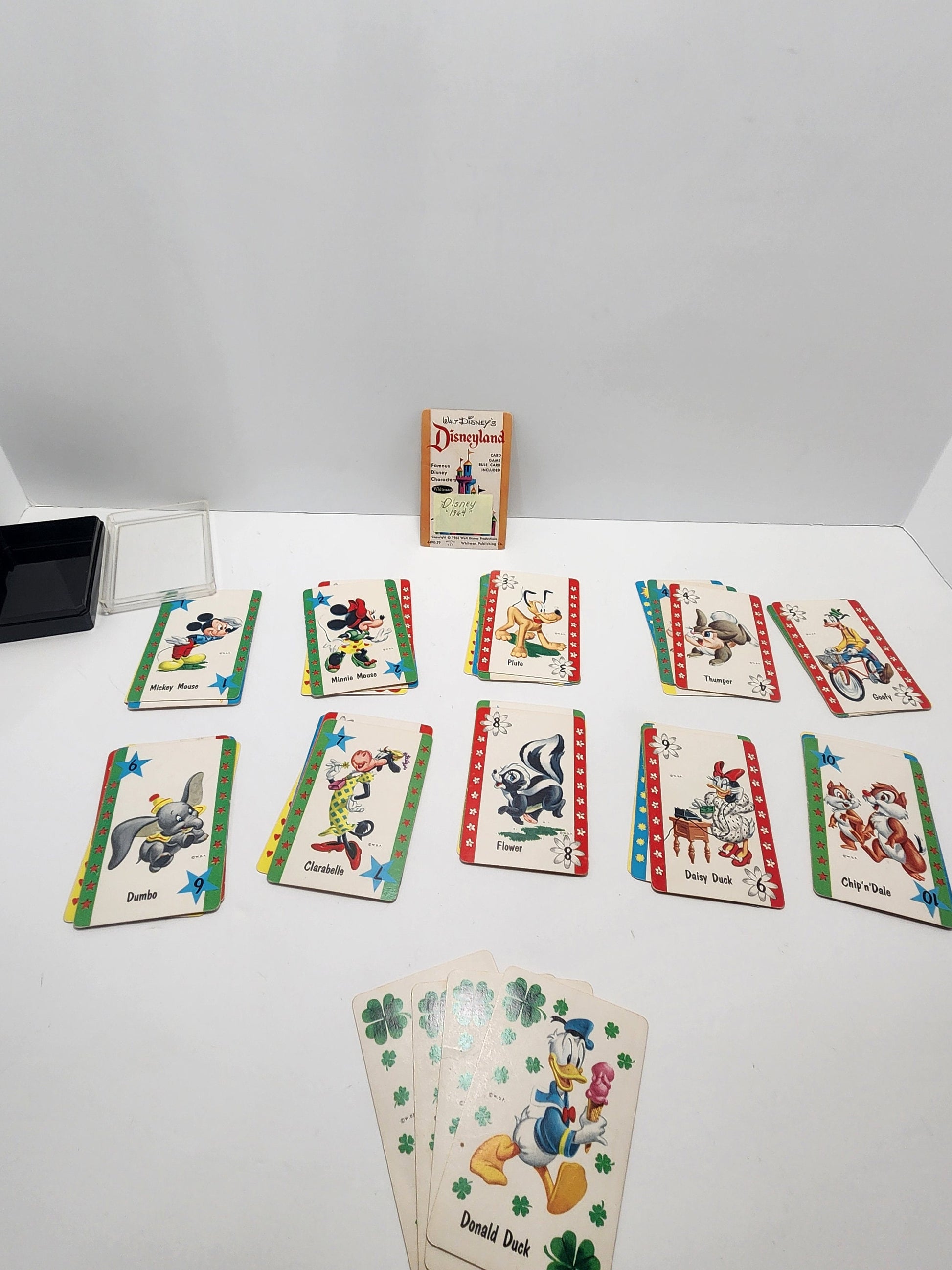 1964 Walt Disney Disneyland Vintage Card Game - Card Games - Games - Family Games - Disneyland - Vintage Disney