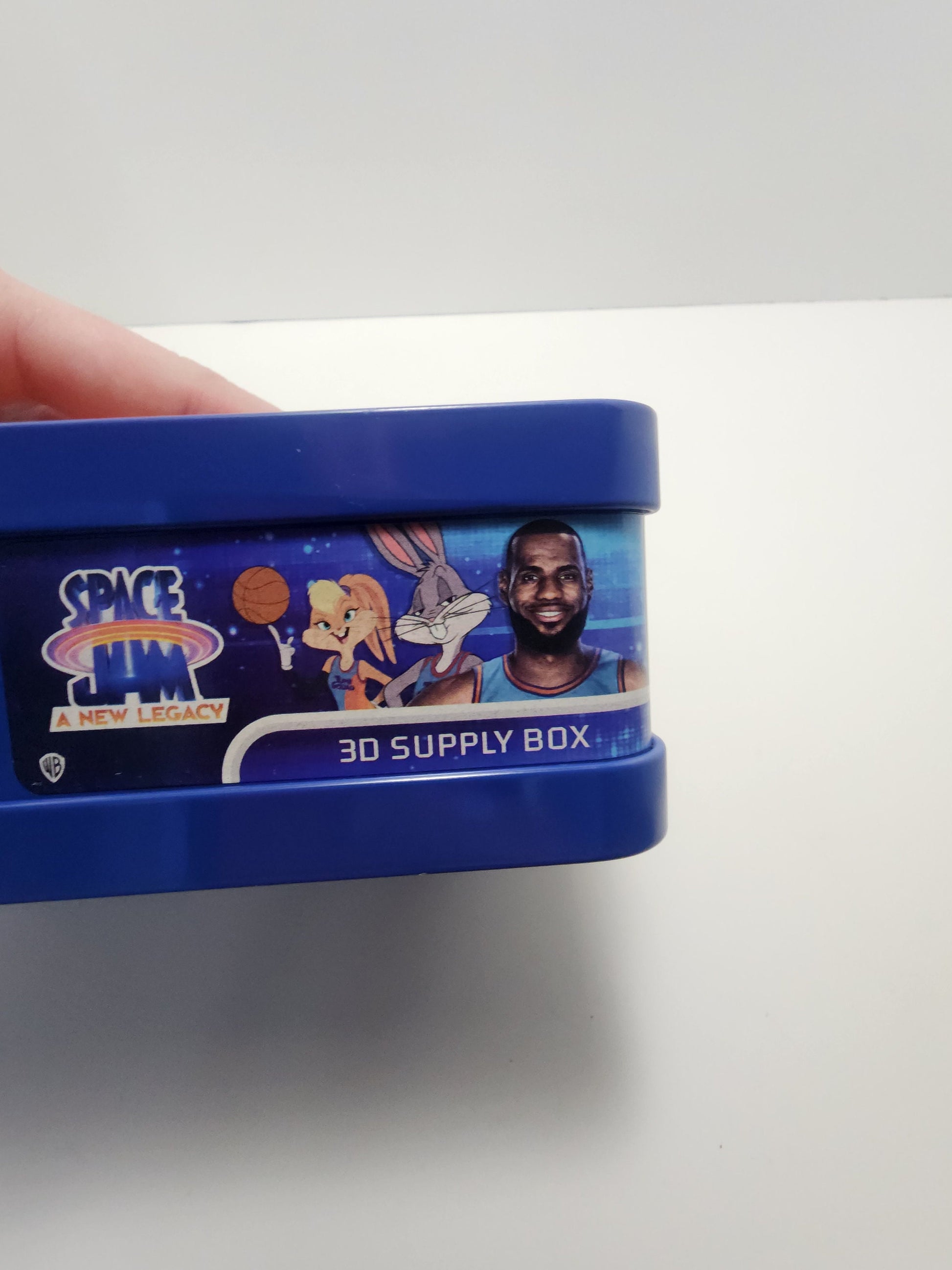 Space Jam 3d Tin Pencil Box - Space Jam - LeBron James - Tin - NBA- NBA Gear - School Supplies