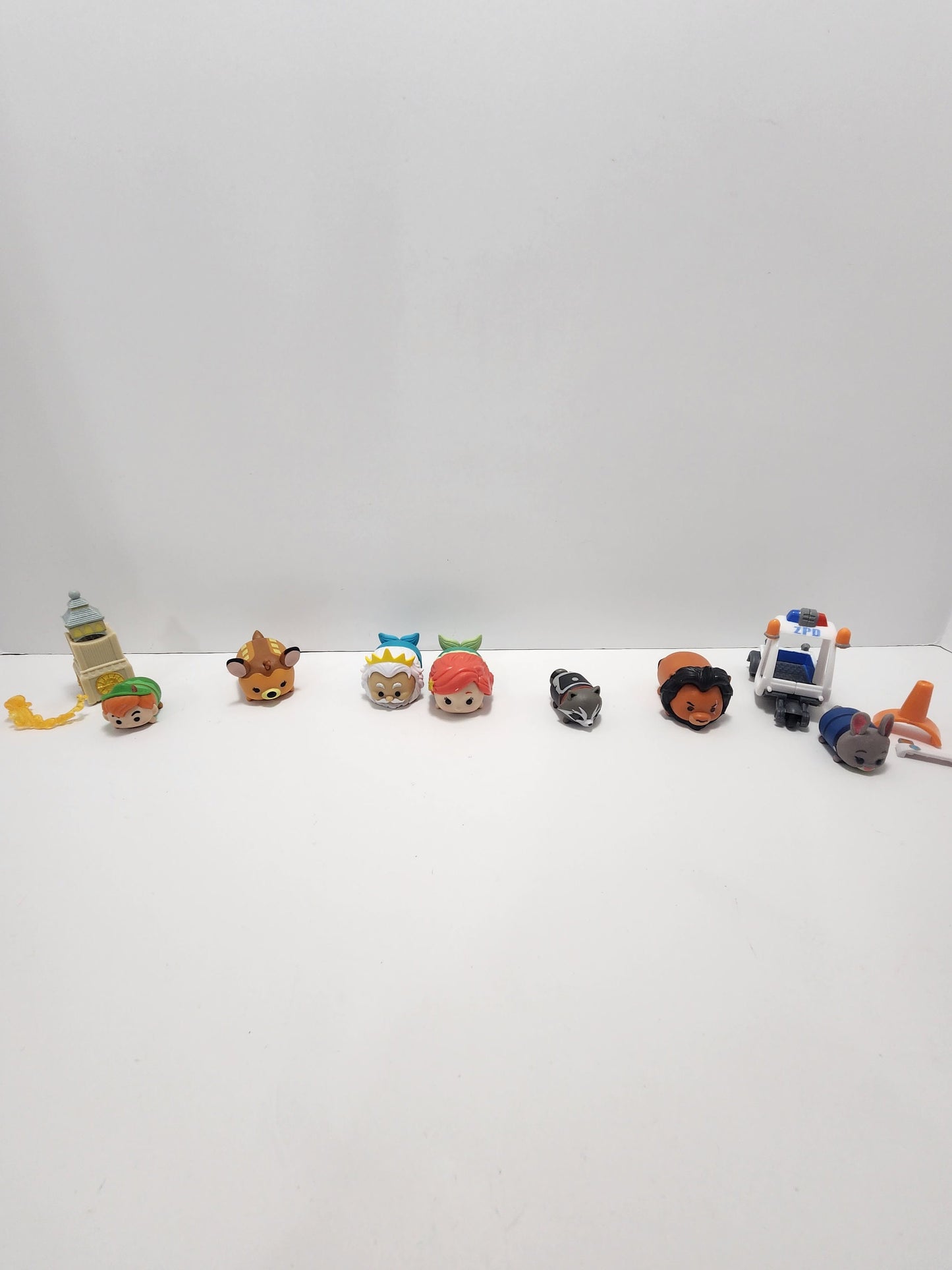 Disney Tsum Tsum Vinyl Figure Lot - Disney - Disney Toys - Tsum Tsum - The Little Mermaid - Zootopia - Rocket Raccoon - Marvel - Tsum