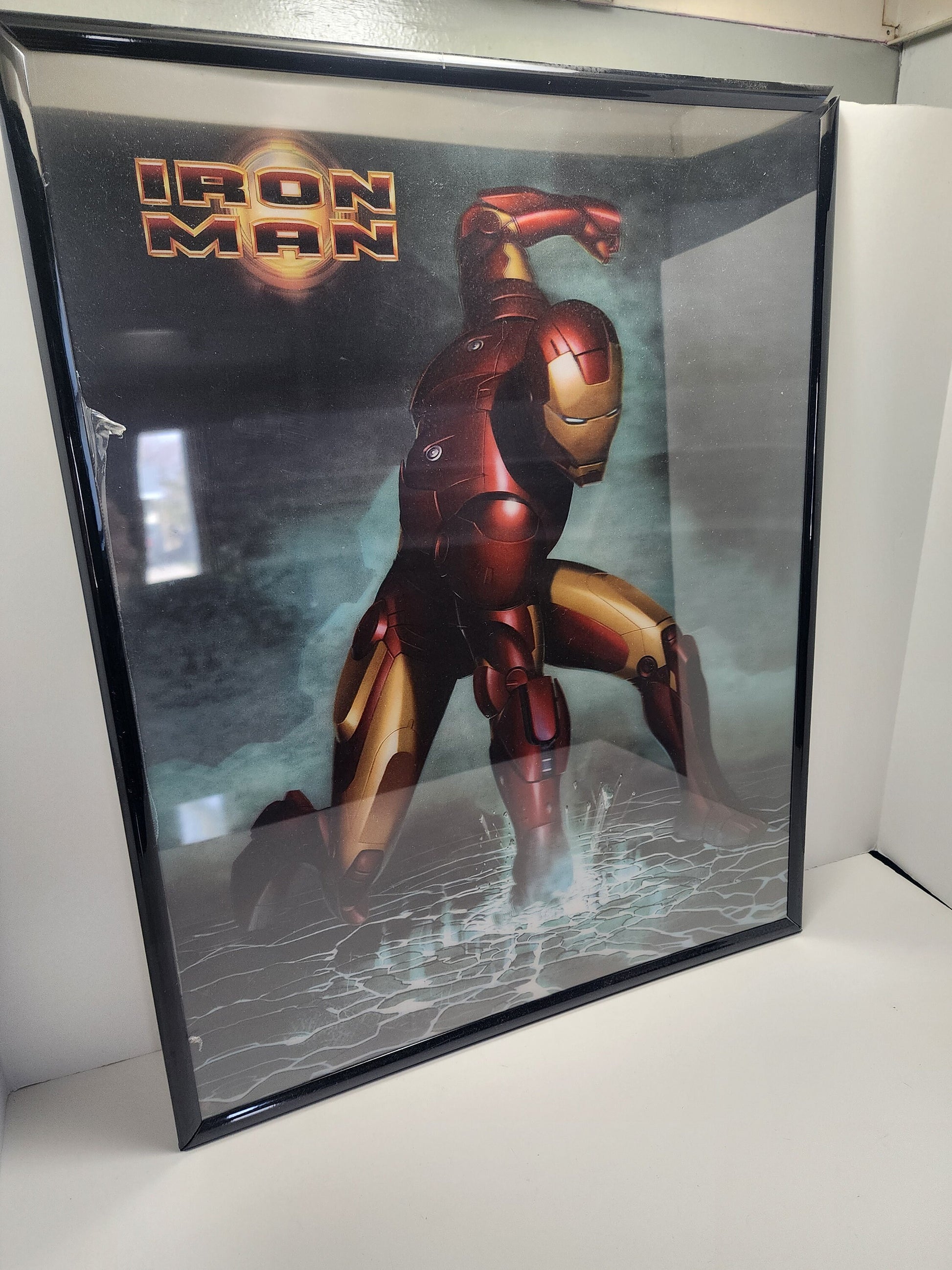 Iron Man Wall Post - Wall Decor - Superheros - Iron Man - Marvel - Marvel Posters - Marvel Gift - Kids Room - Wall Hangings